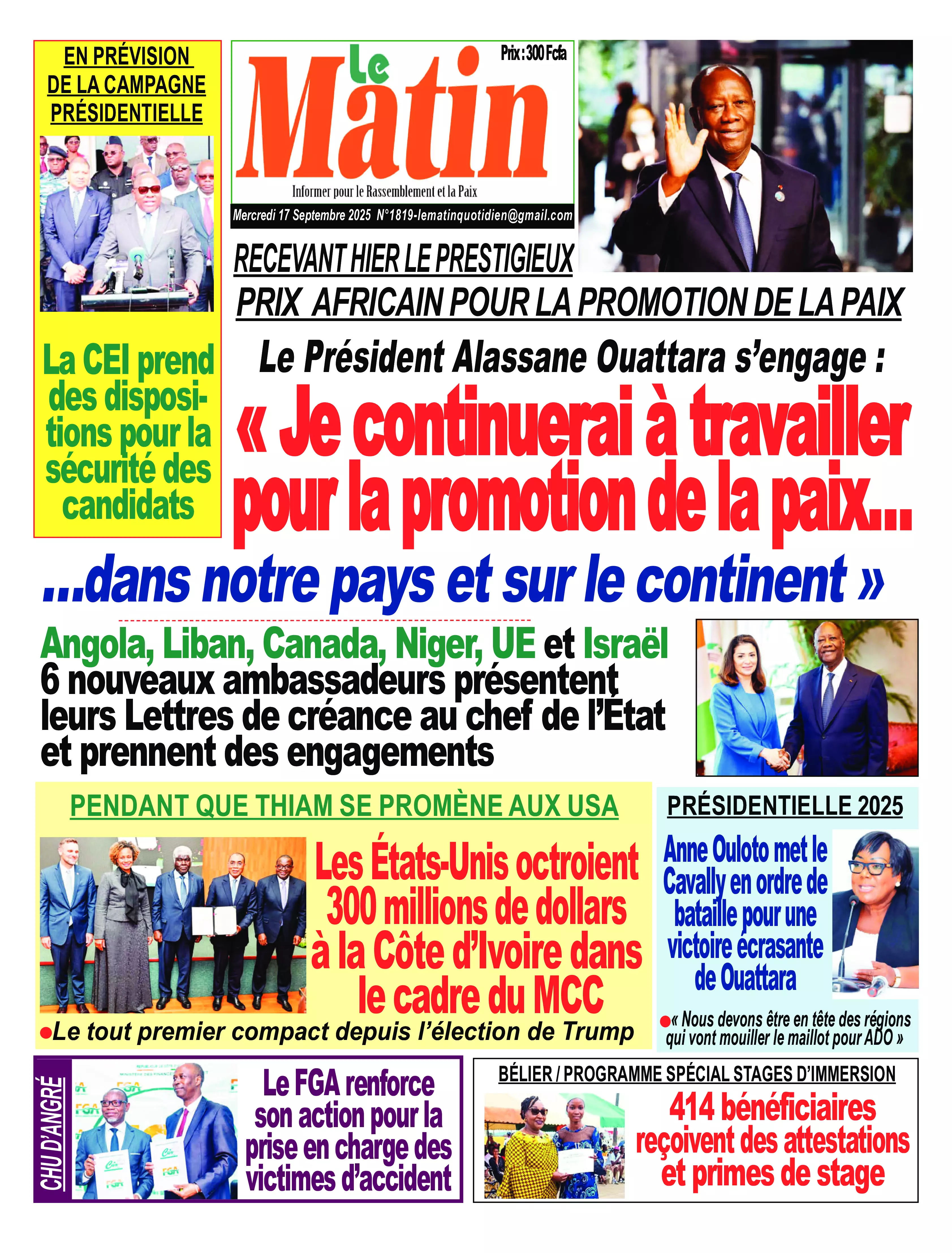 N° 1819 - 2025-09-17