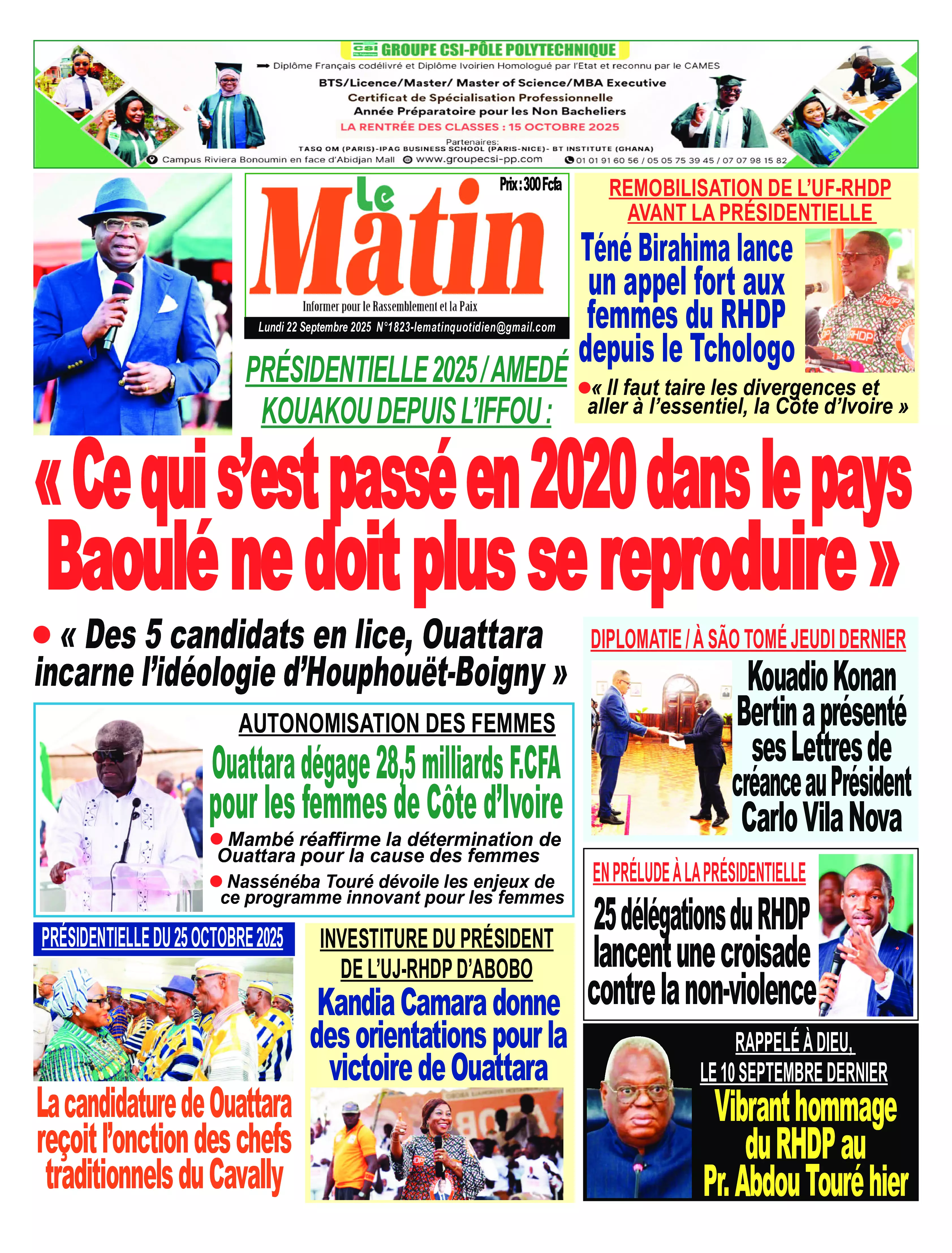 N° 1823 - 2025-09-22