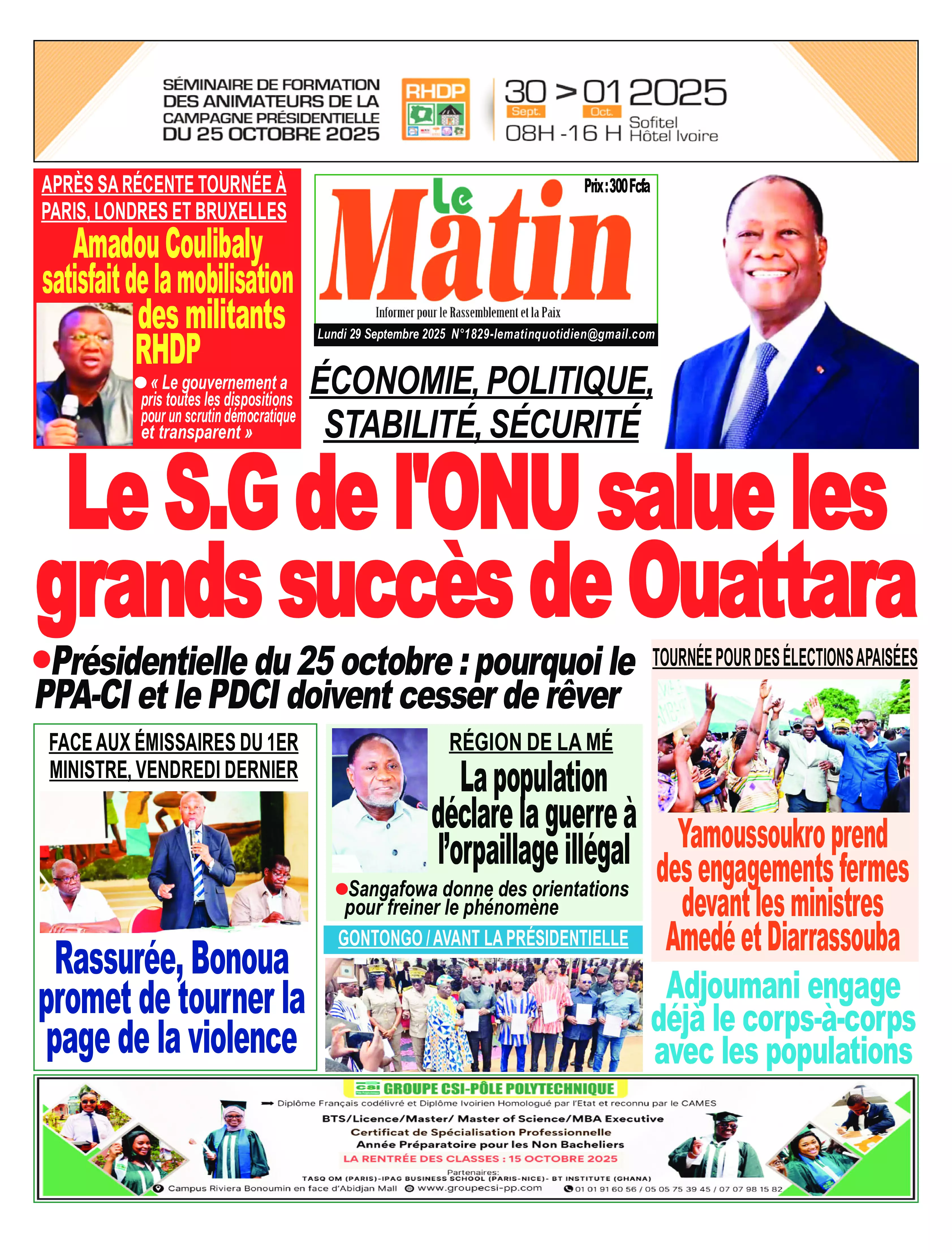 N° 1829 - 2025-09-29