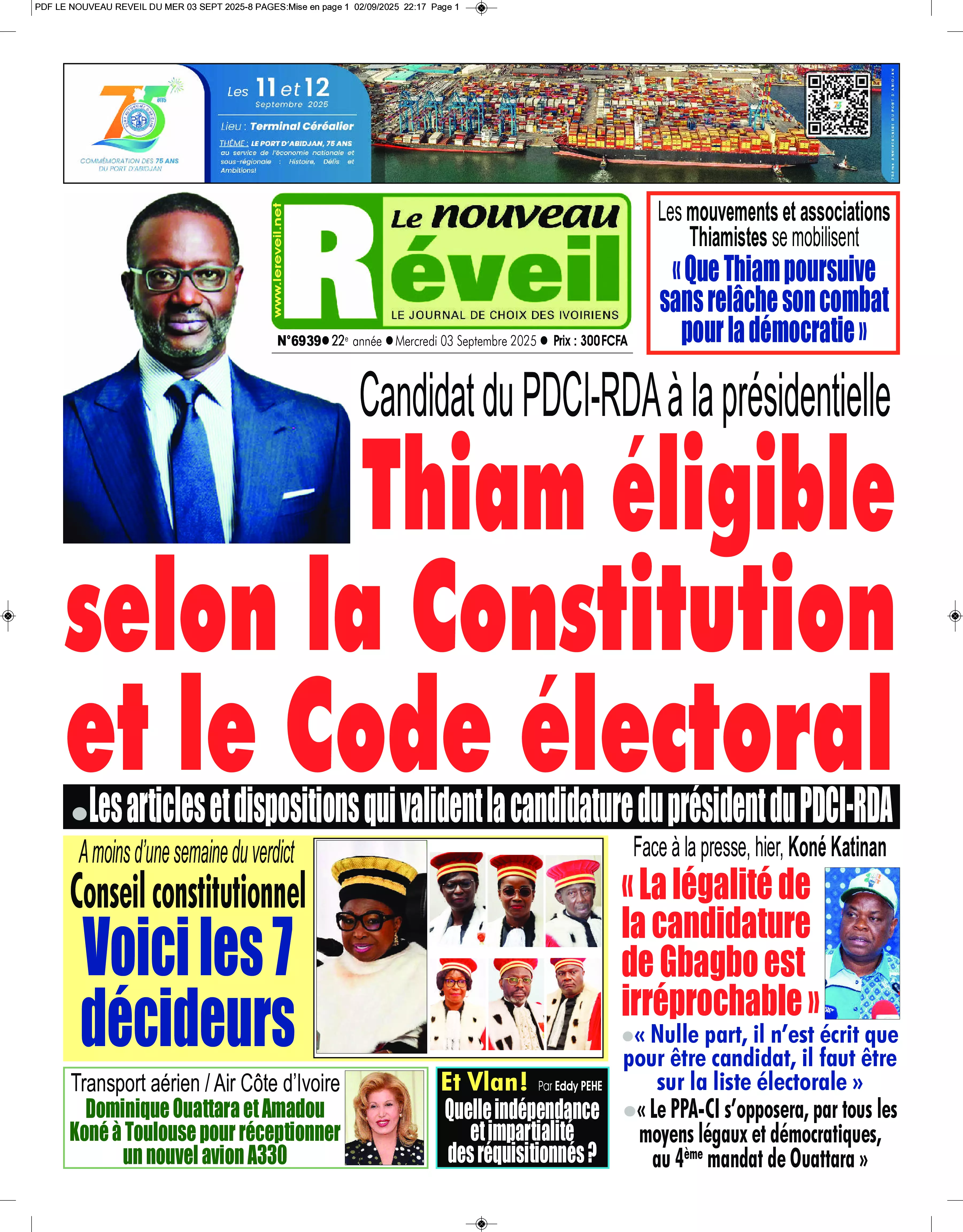 N° 6939 - 2025-09-03