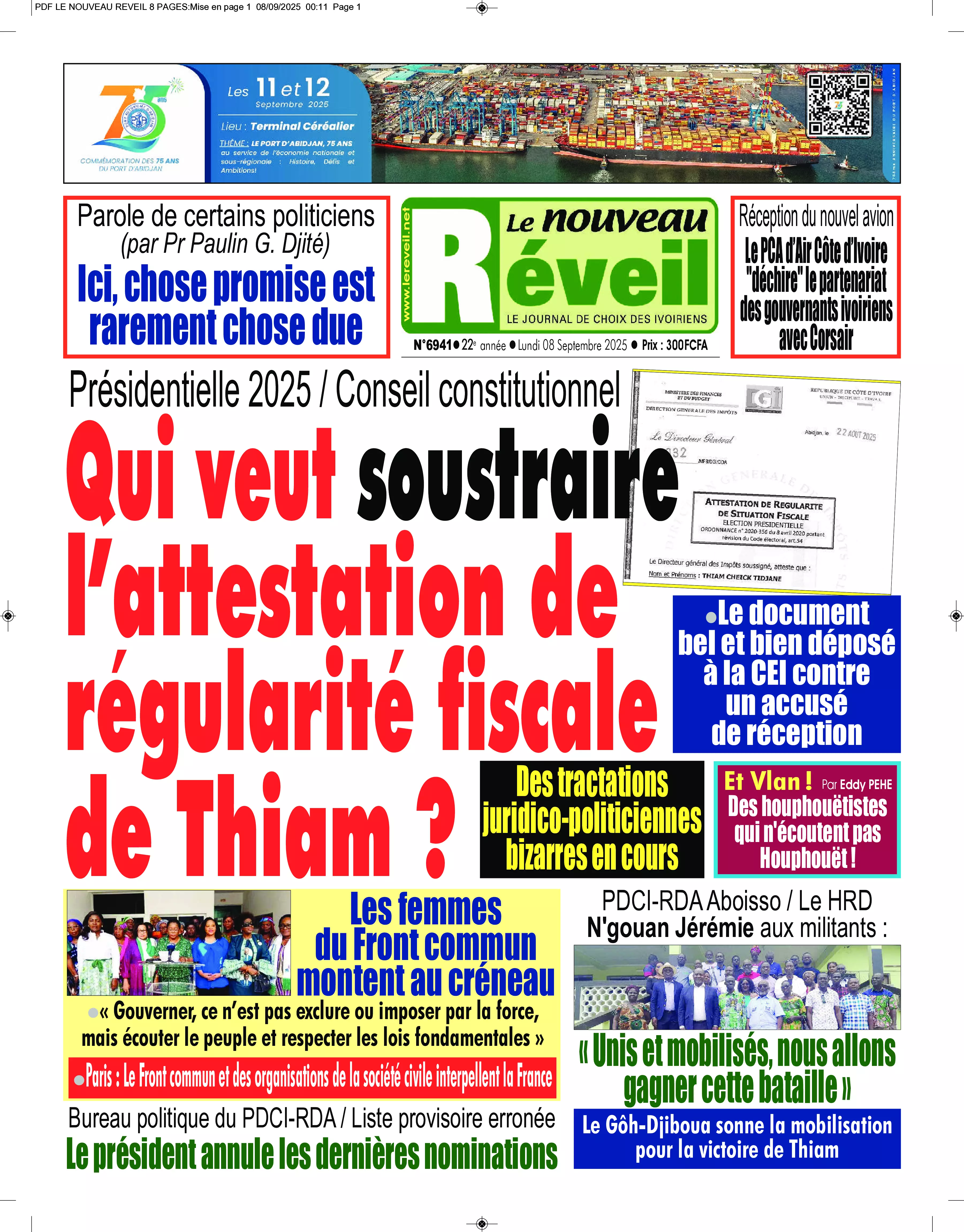 N° 6941 - 2025-09-08