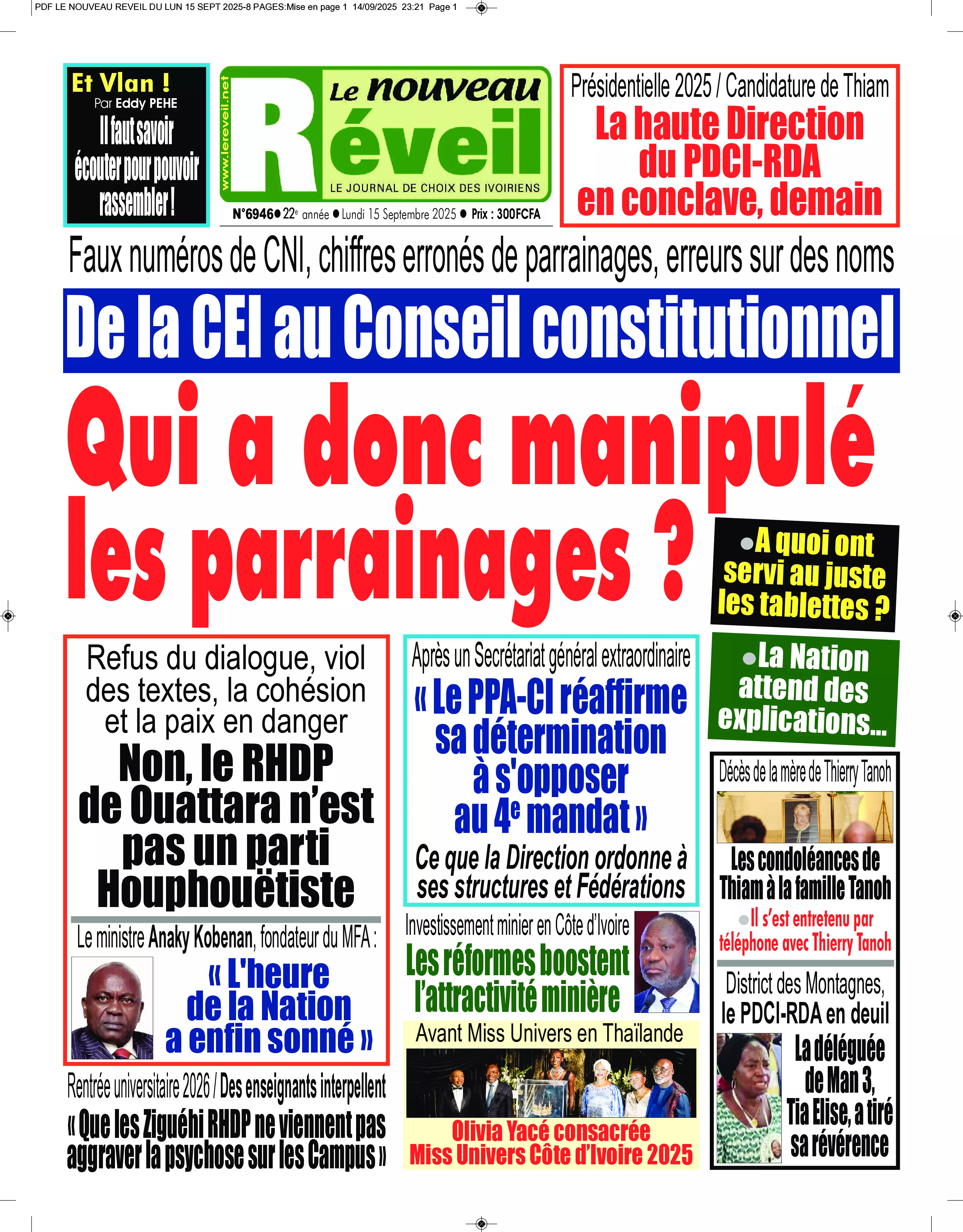 N° 6946 - 2025-09-15