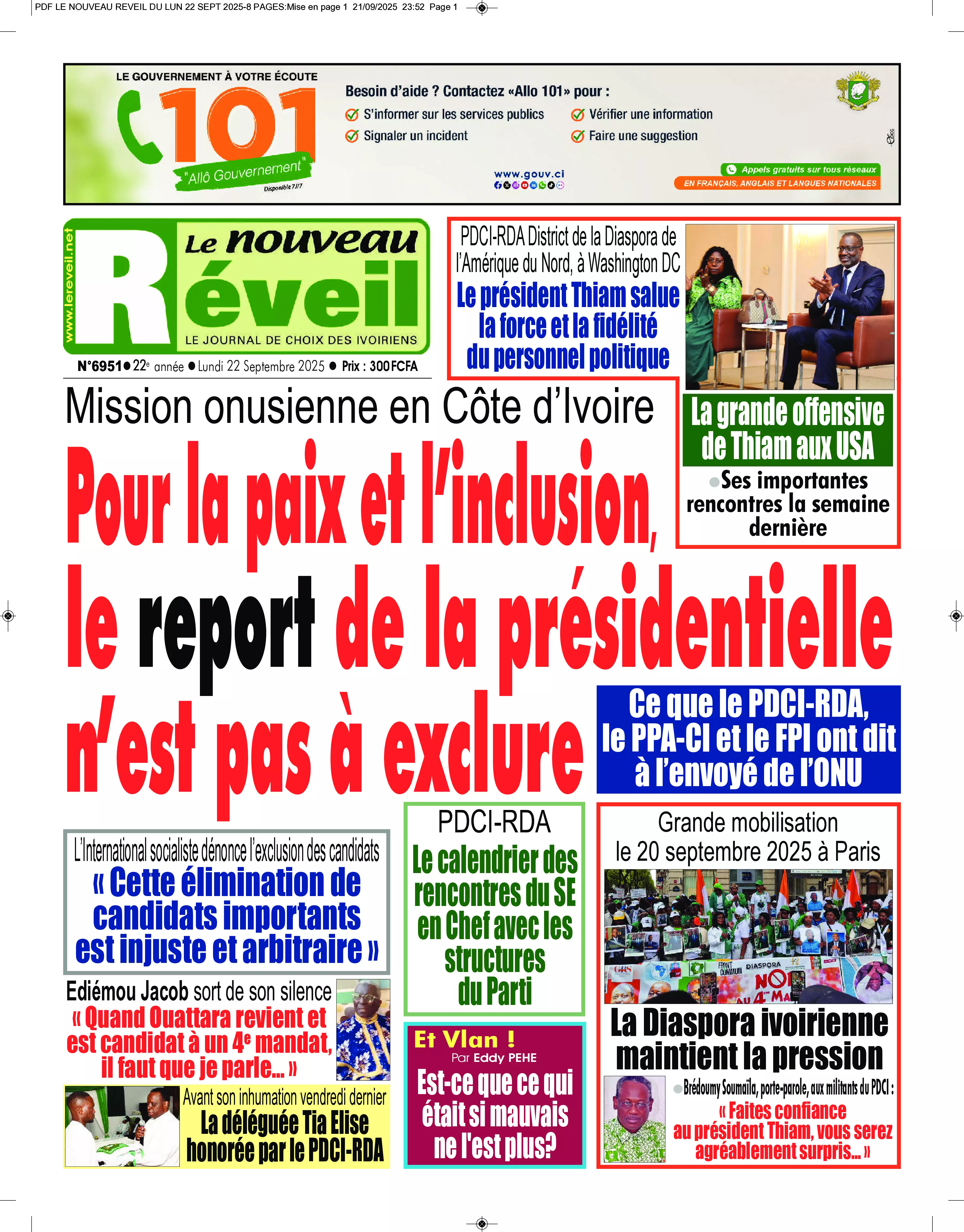 N° 6951 - 2025-09-22