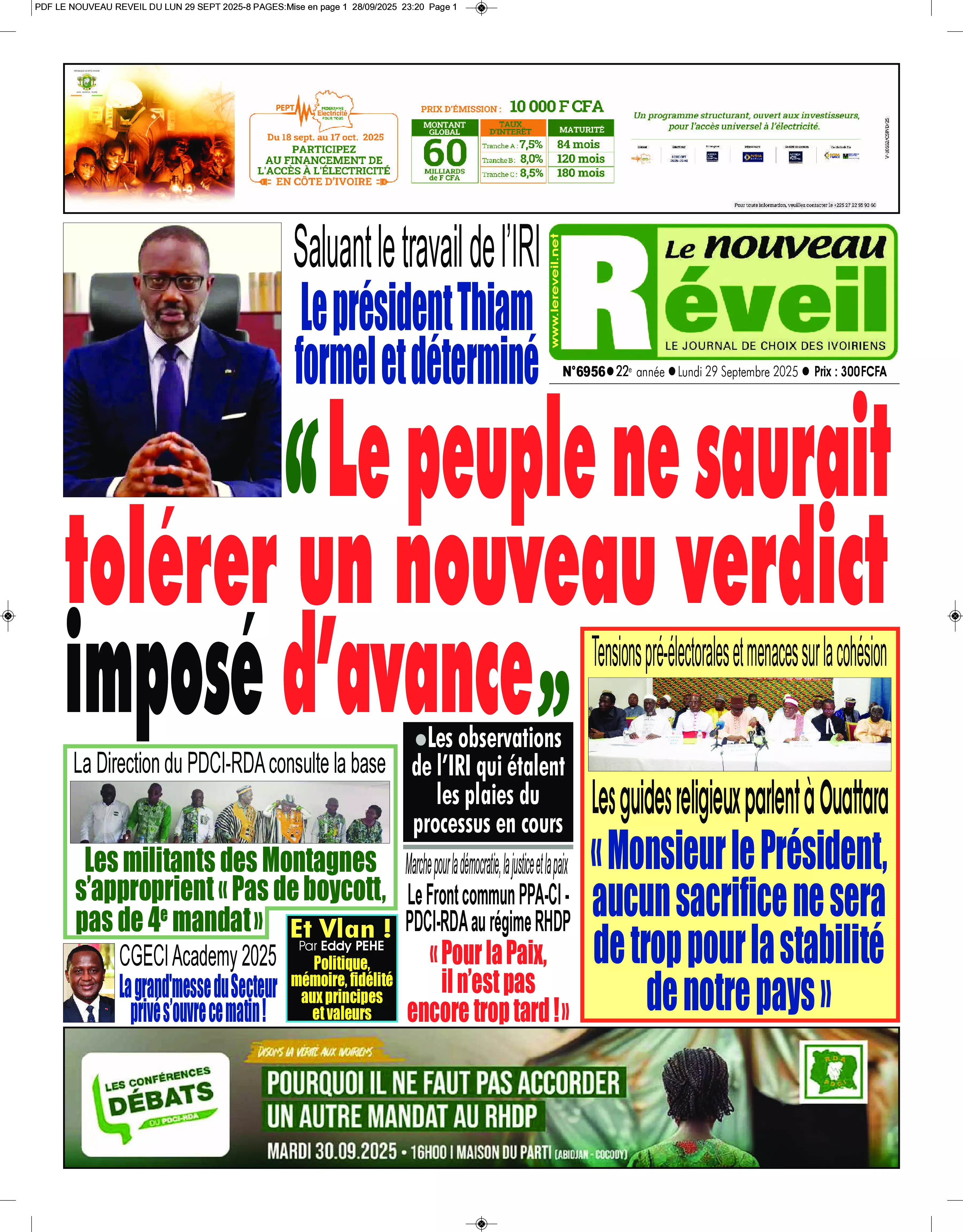 N° 6956 - 2025-09-29