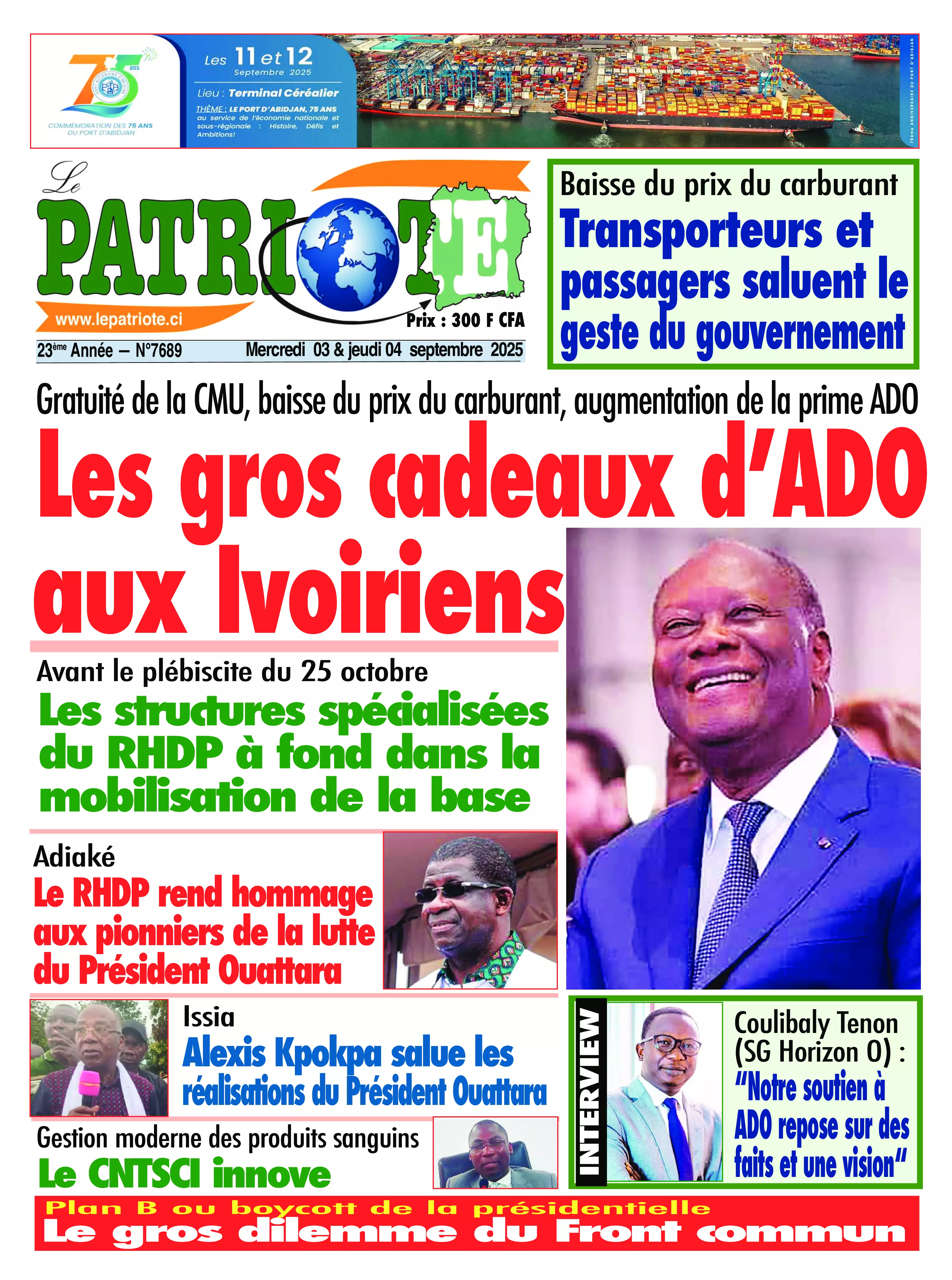 N° 7689 - 2025-09-03