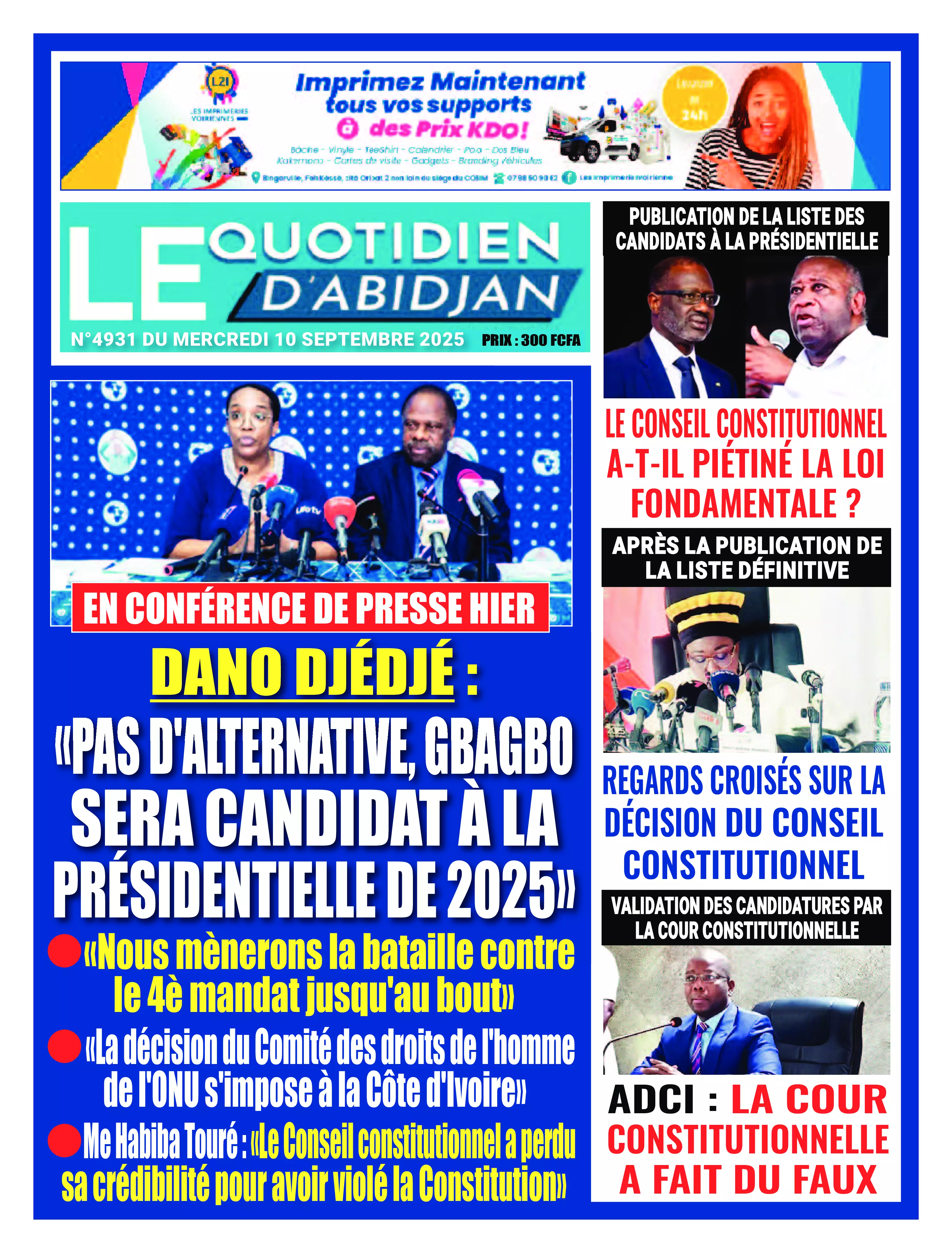 N° 4931 - 2025-09-10