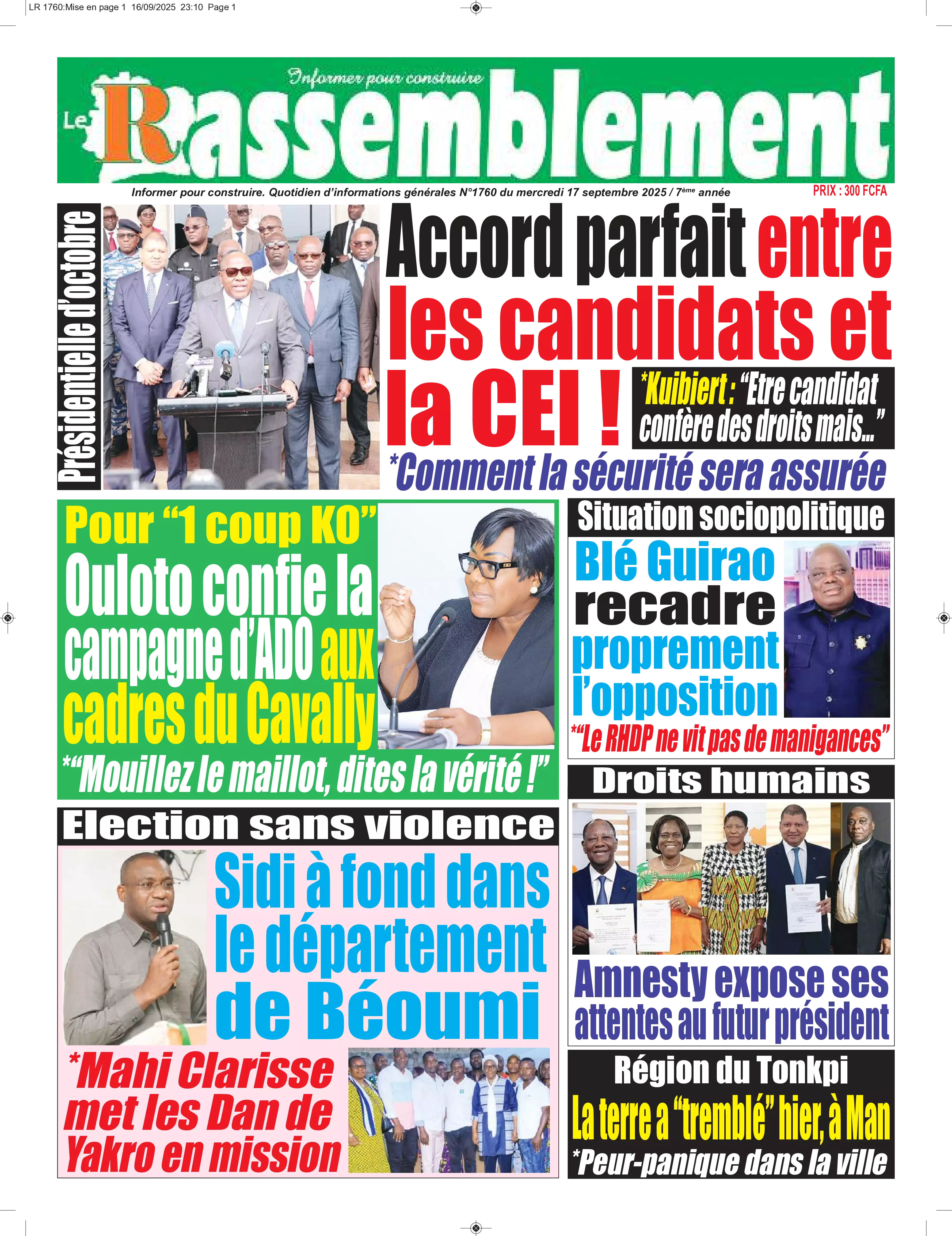 N° 1760 - 2025-09-17