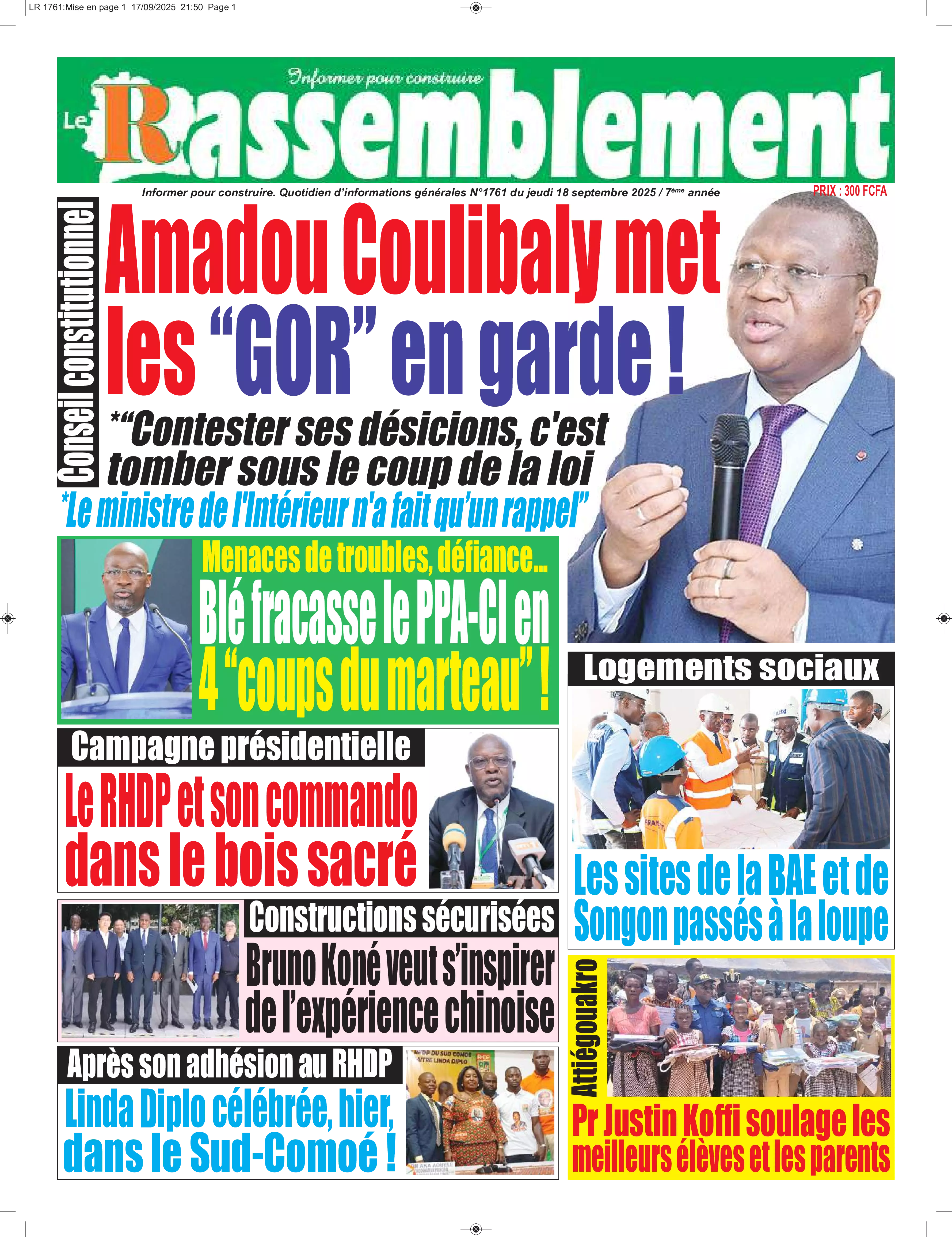 N° 1761 - 2025-09-18