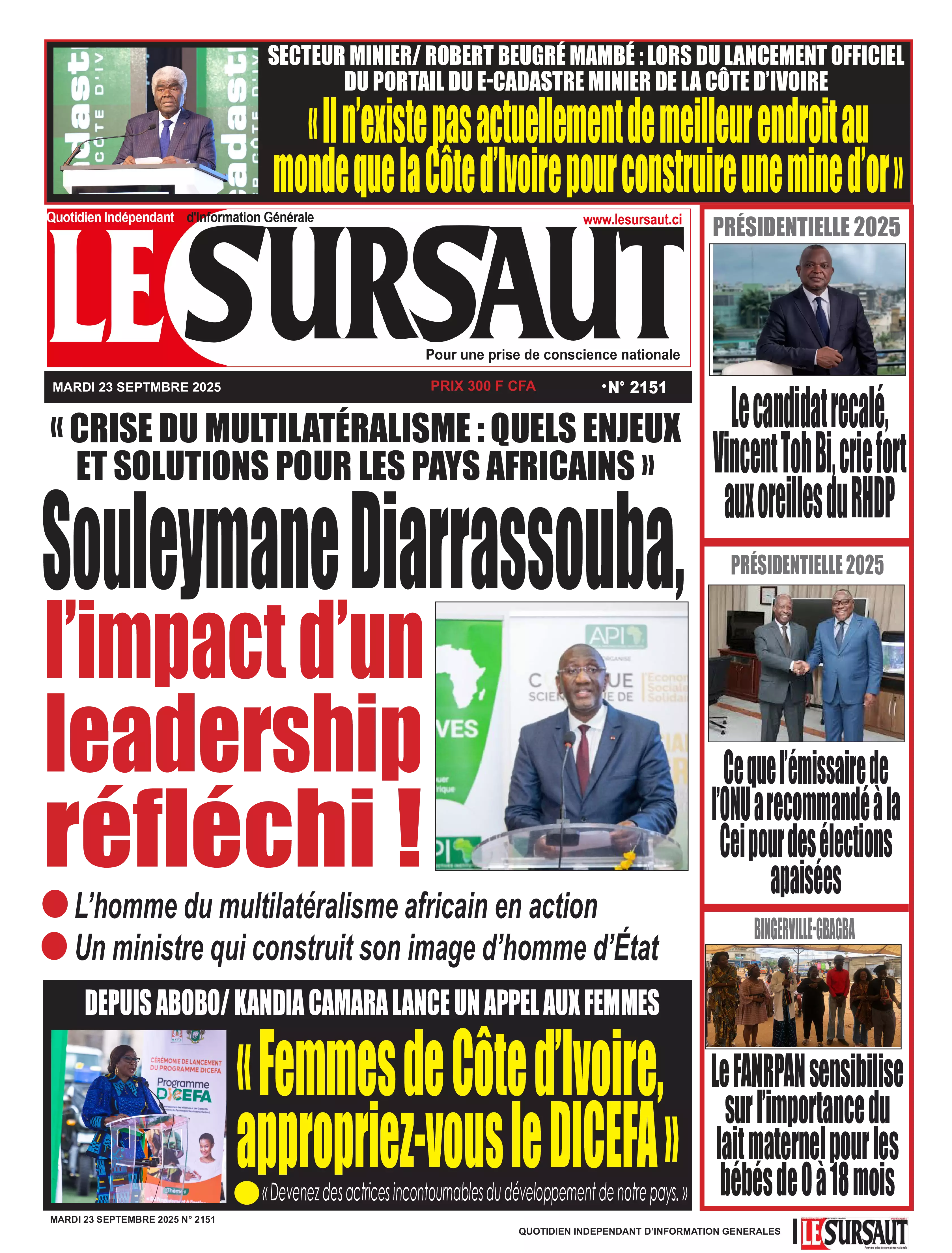 N° 2151 - 2025-09-23