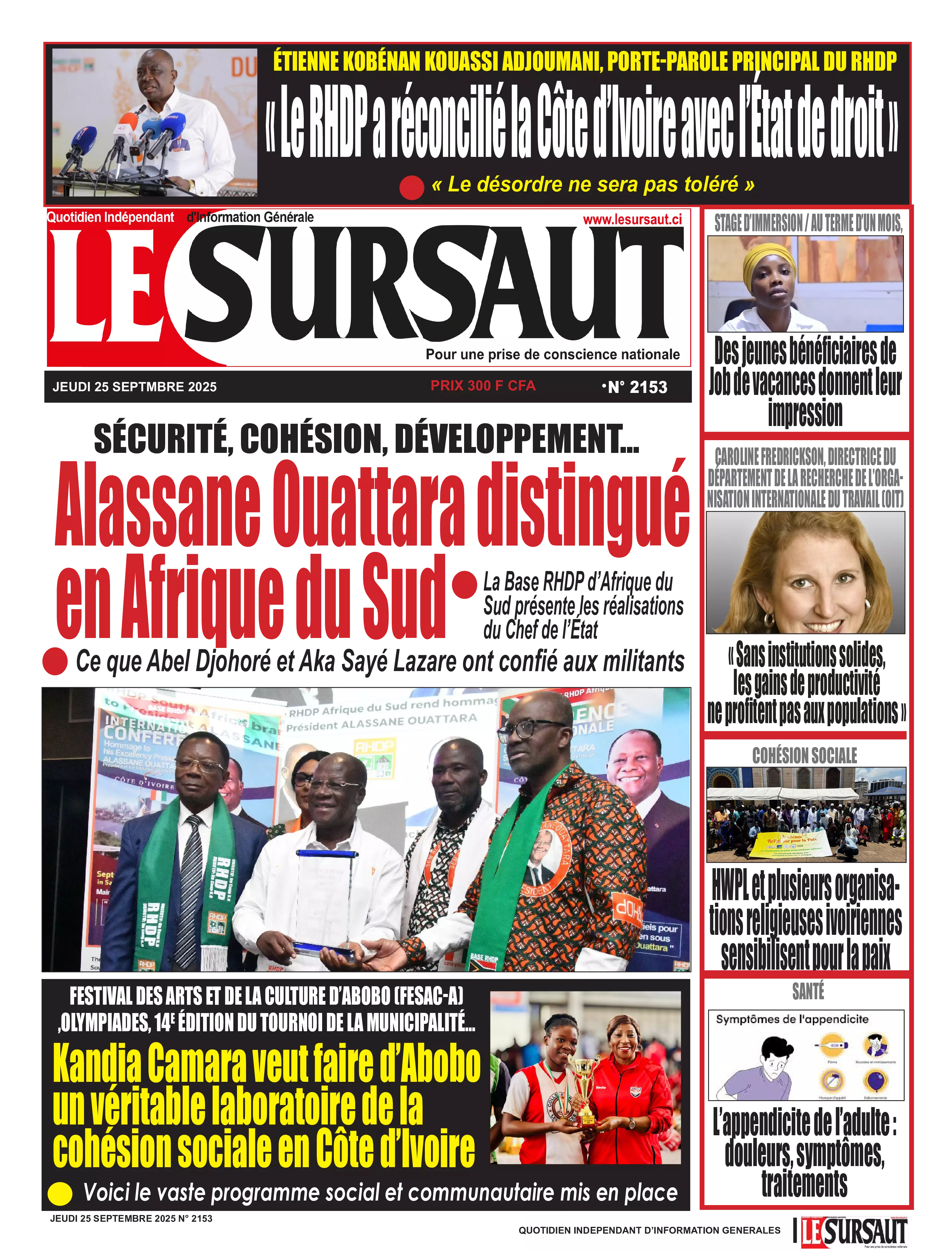 N° 2153 - 2025-09-25