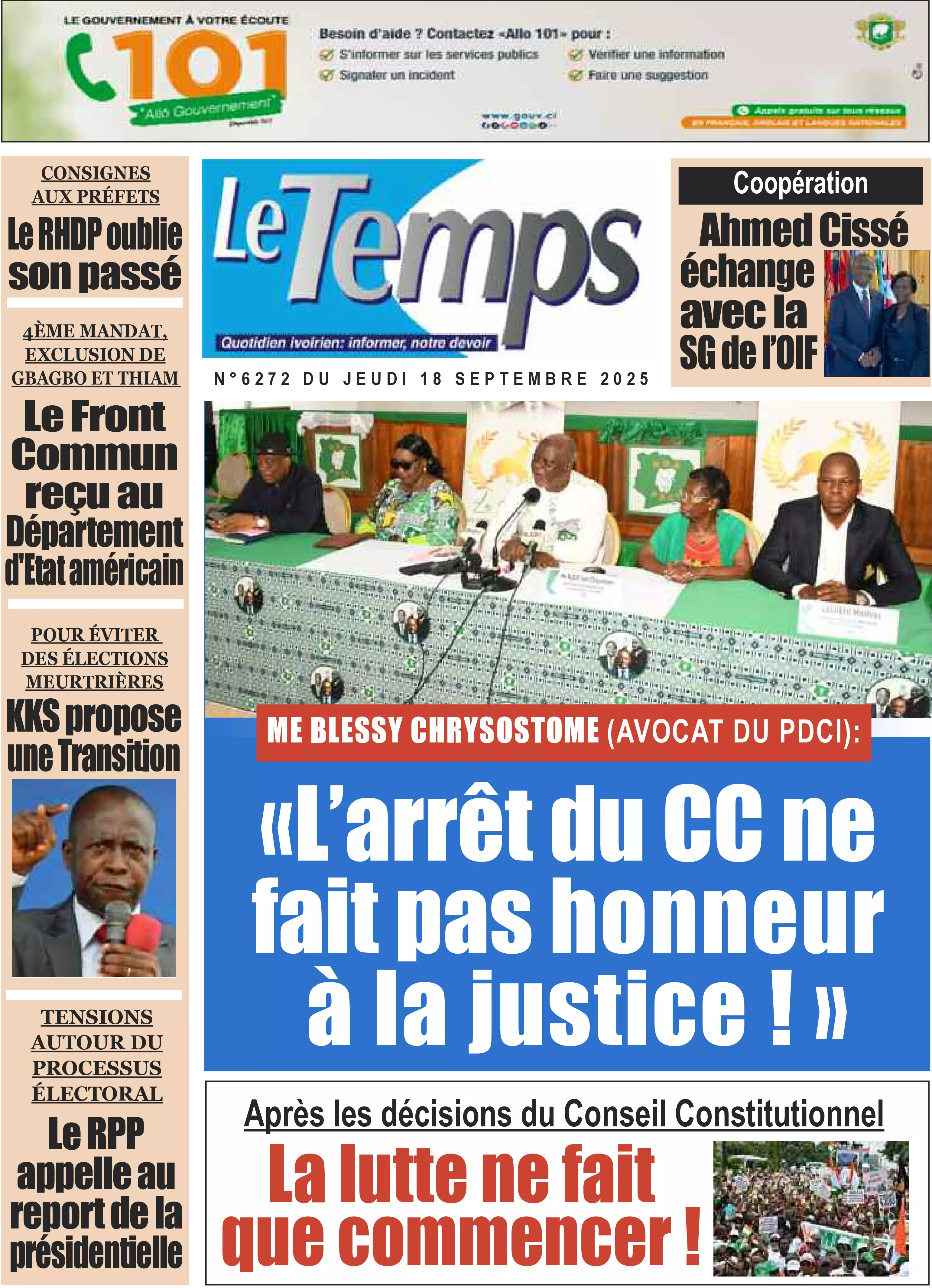 N° 6272 - 2025-09-18