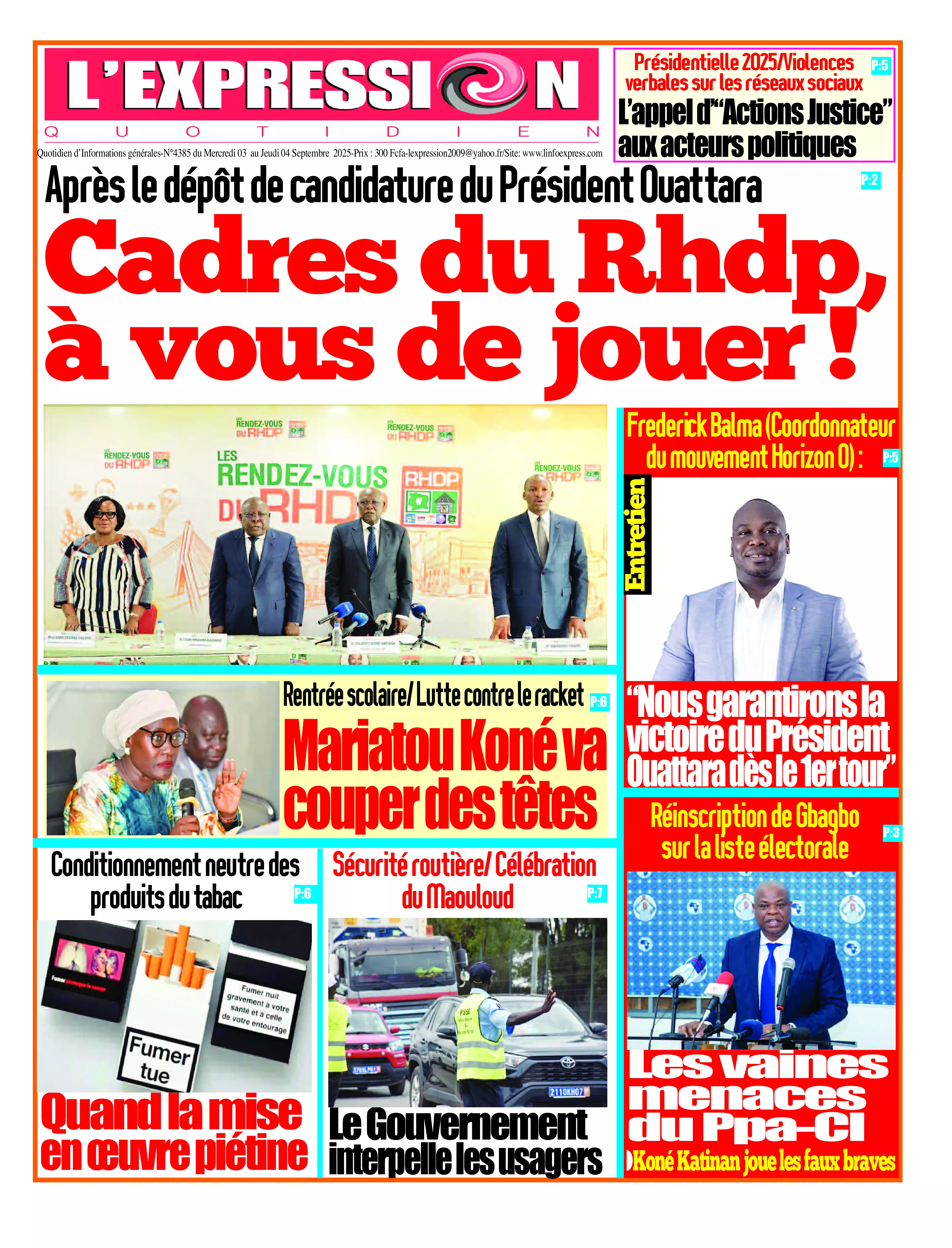 N° 4385 - 2025-09-03
