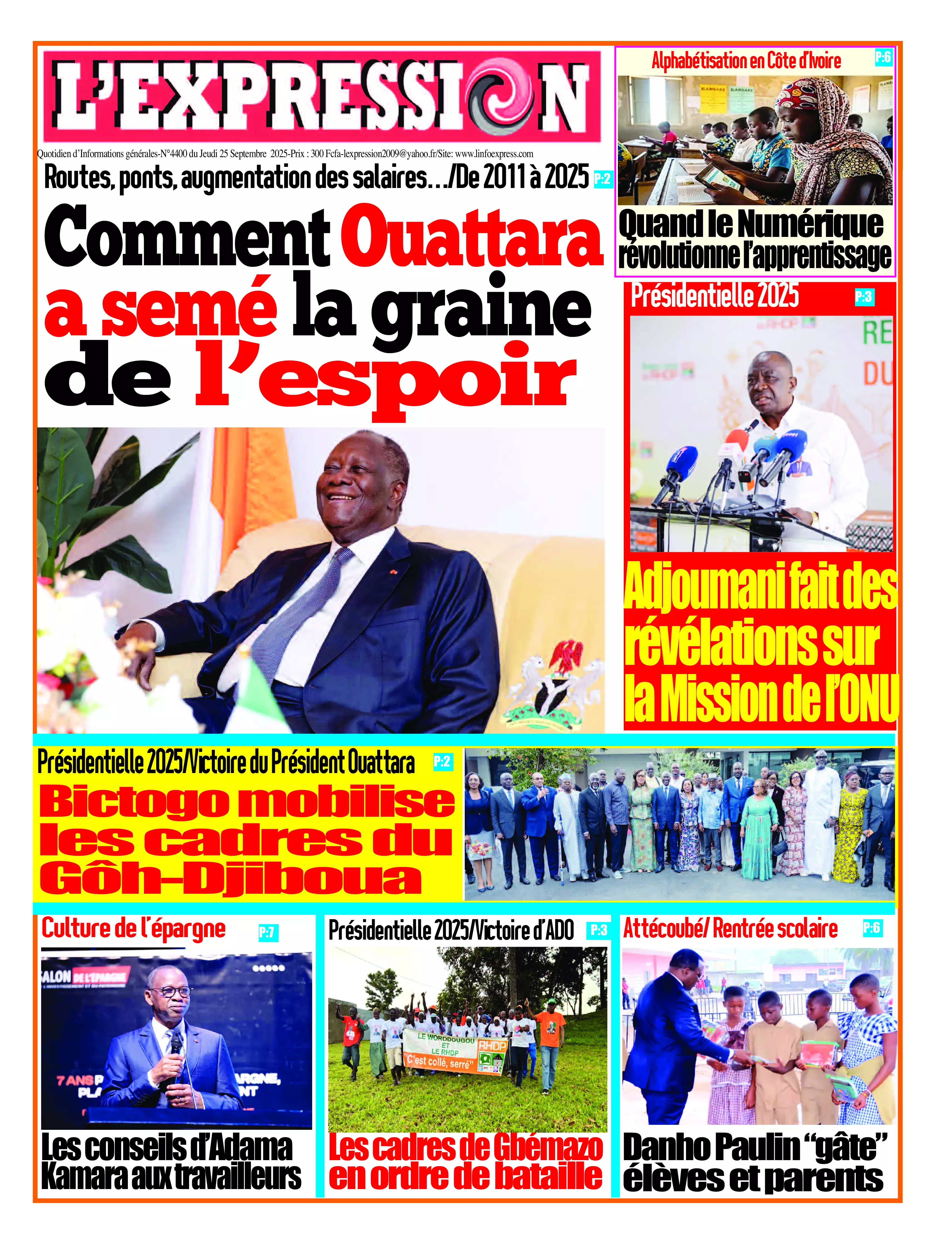 N° 4400 - 2025-09-25