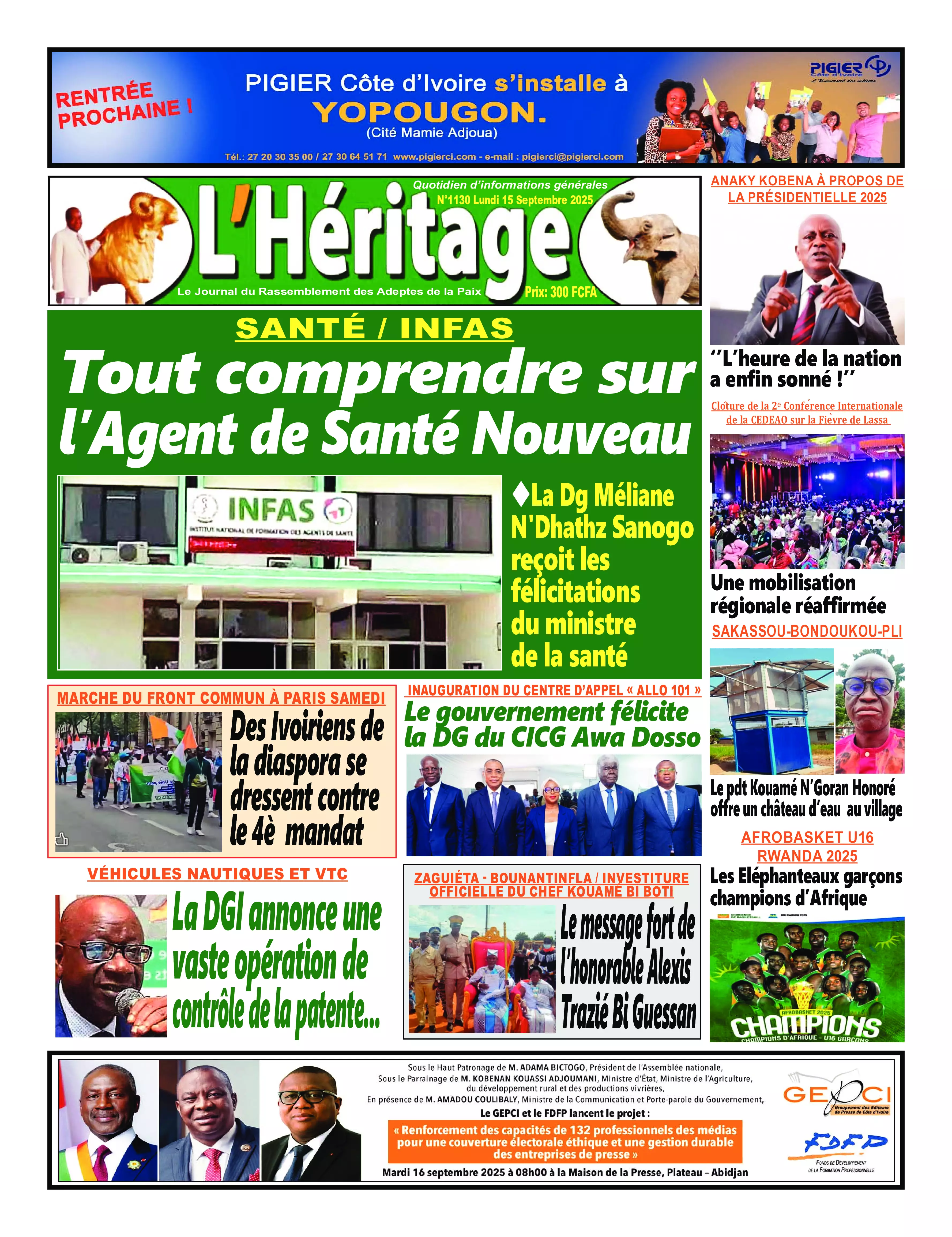 N° 1130 - 2025-09-15