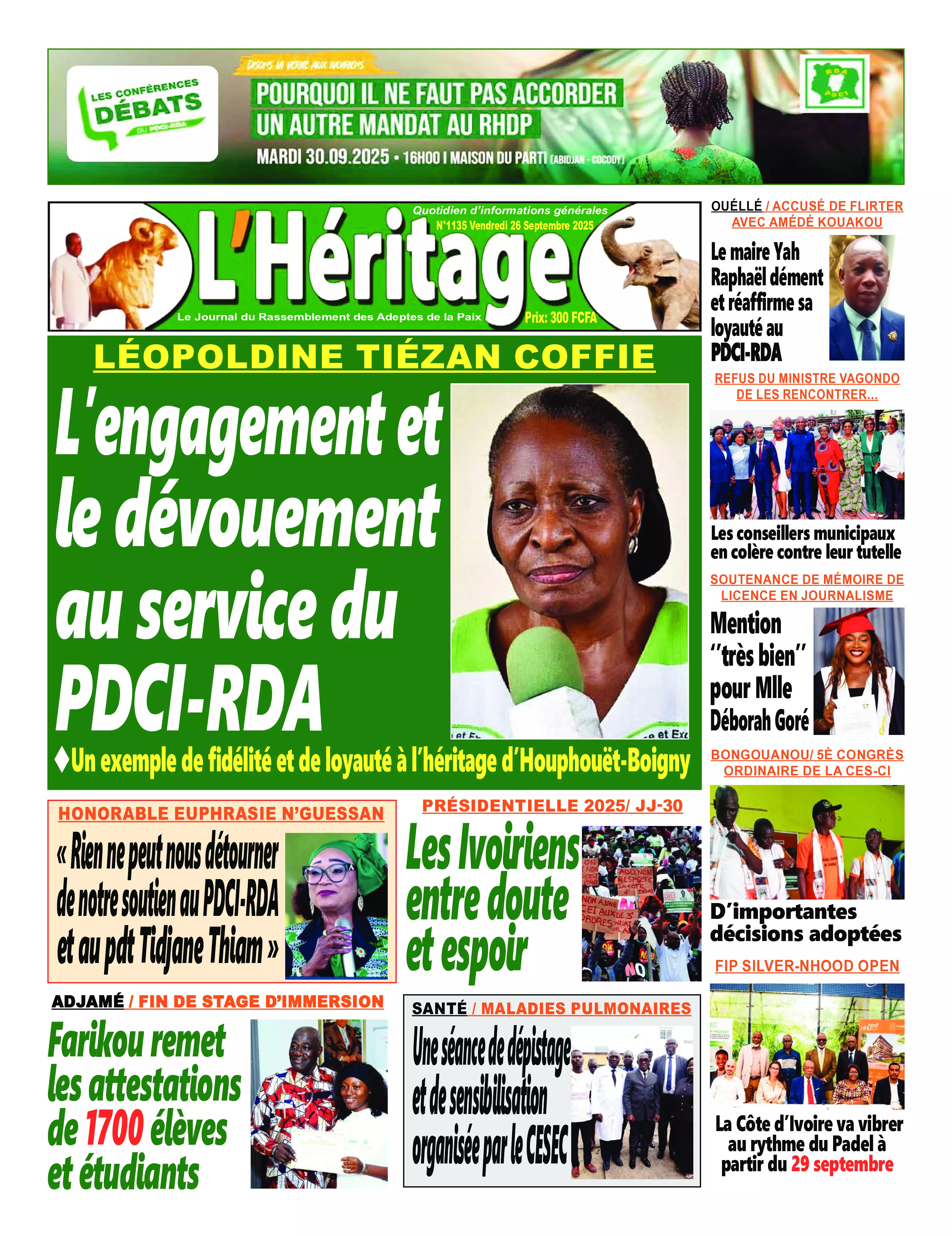 N° 1135 - 2025-09-26