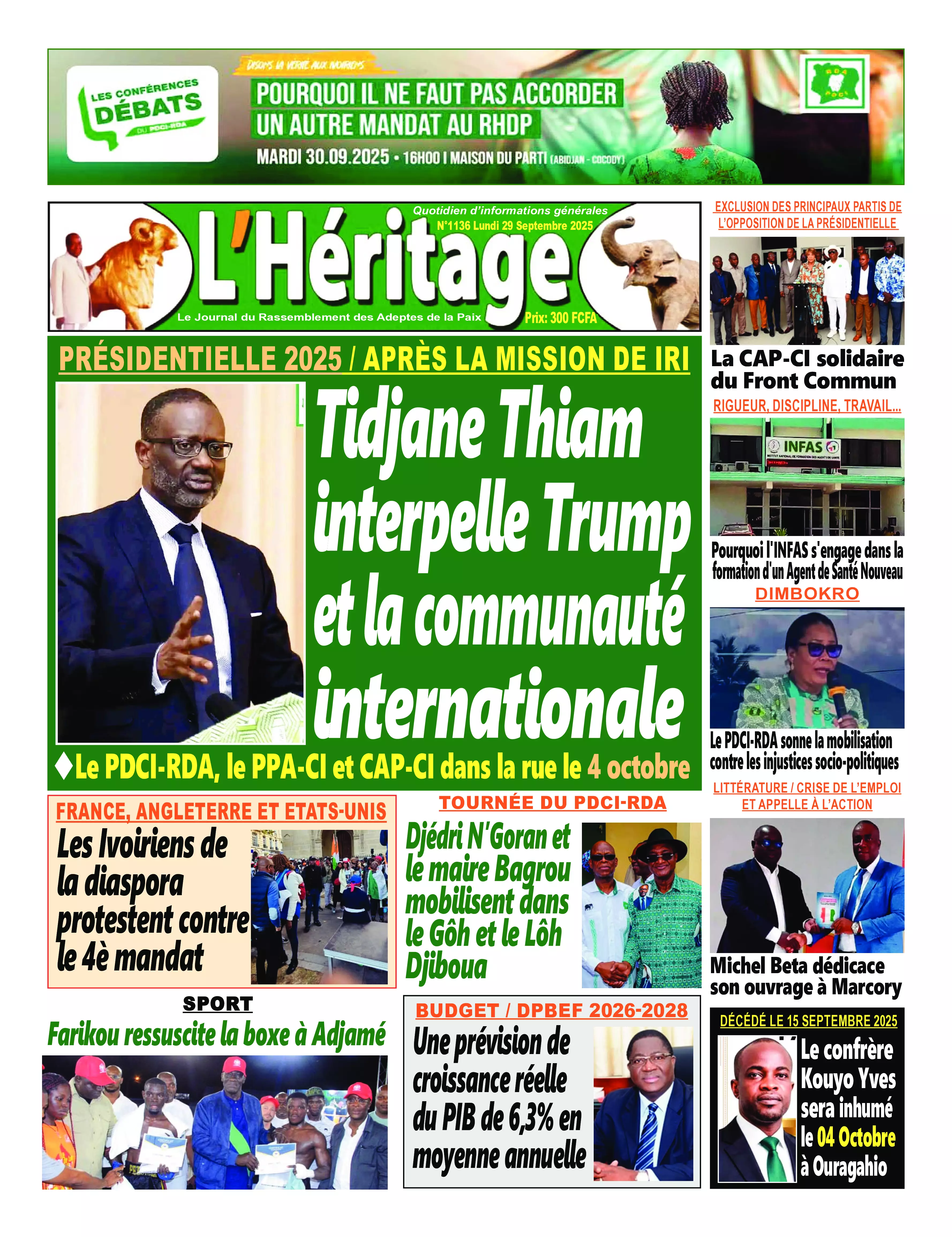N° 1136 - 2025-09-29