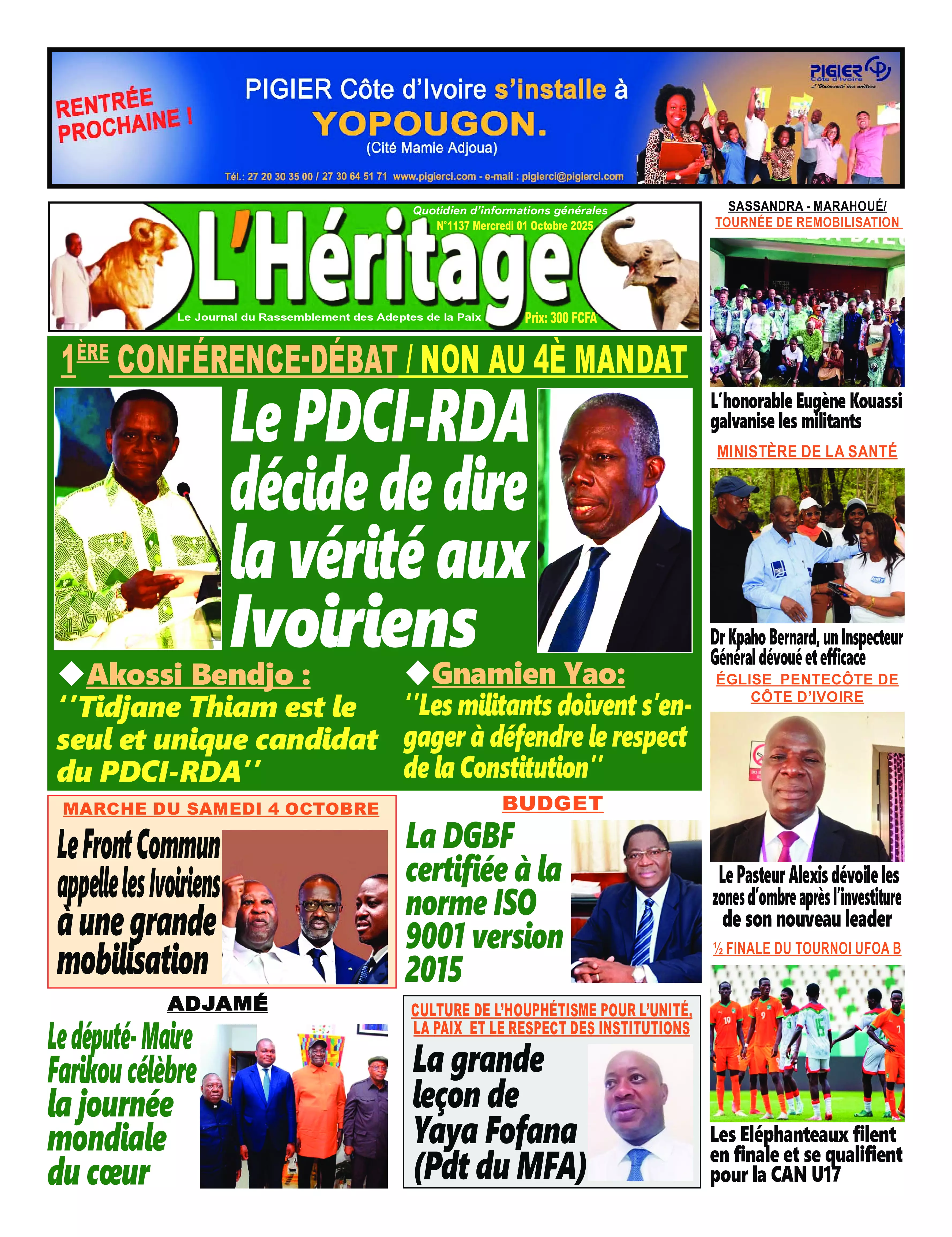 N° 1137 - 2025-10-01