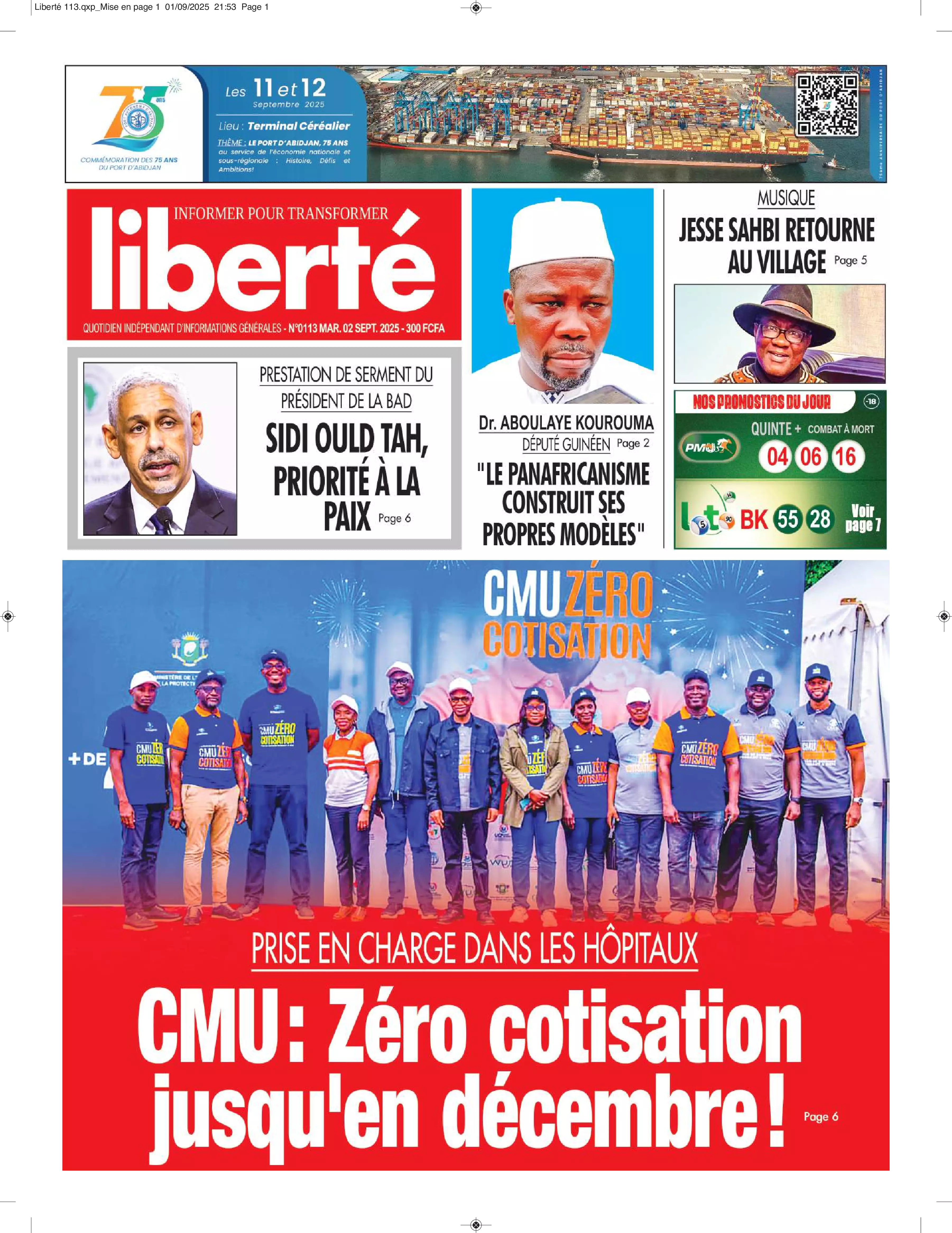N° 113 - 2025-09-02