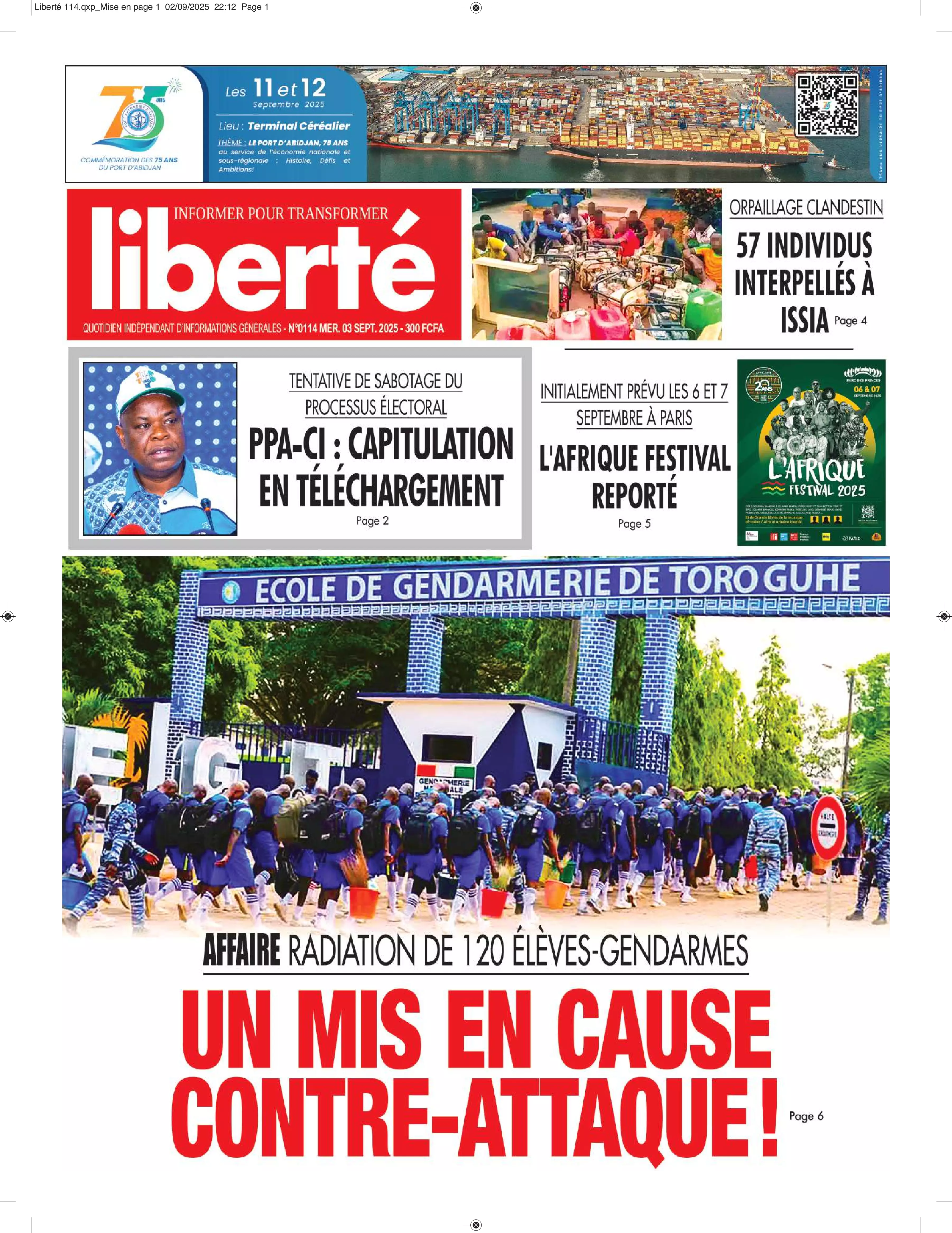 N° 114 - 2025-09-03