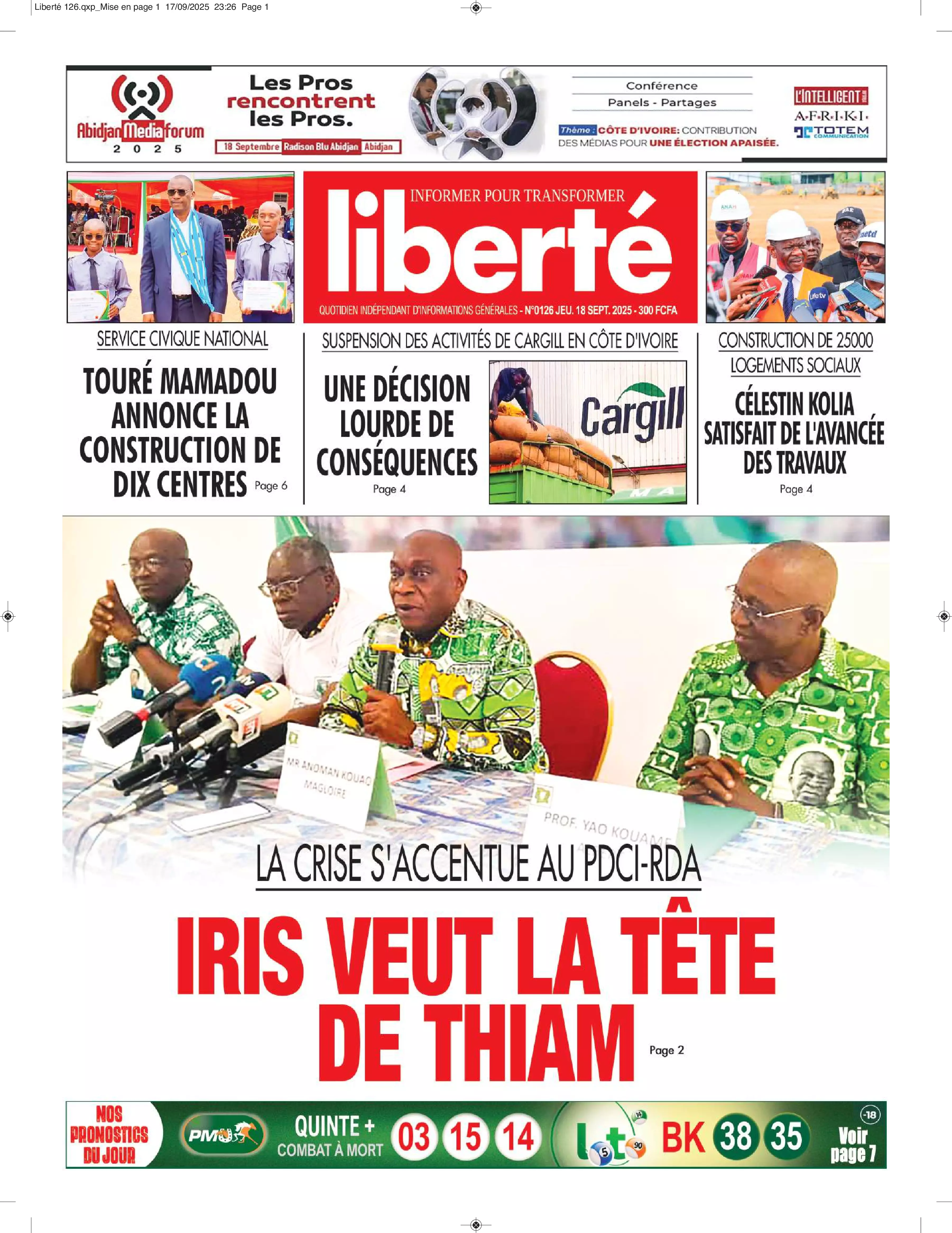 N° 126 - 2025-09-18