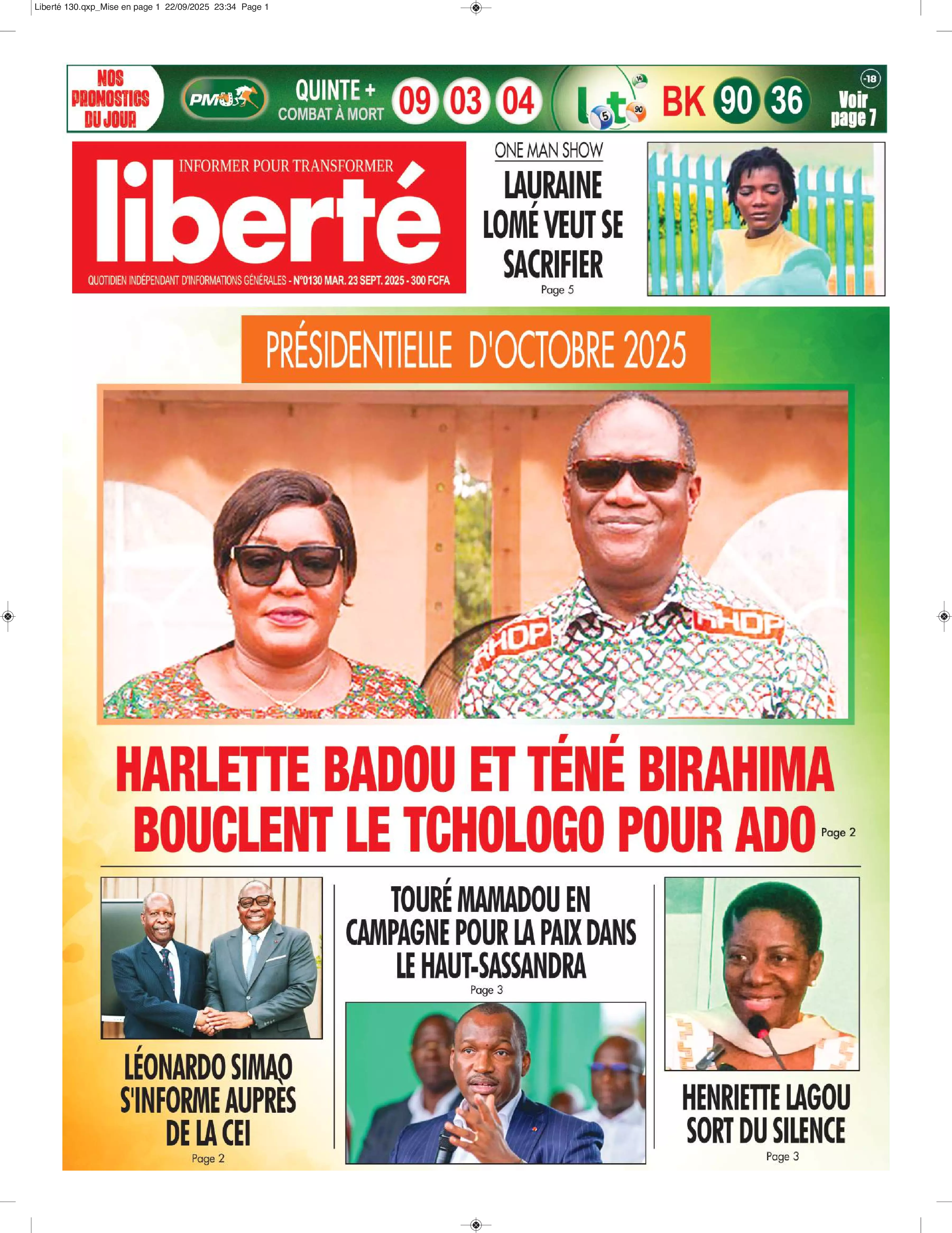 N° 130 - 2025-09-23