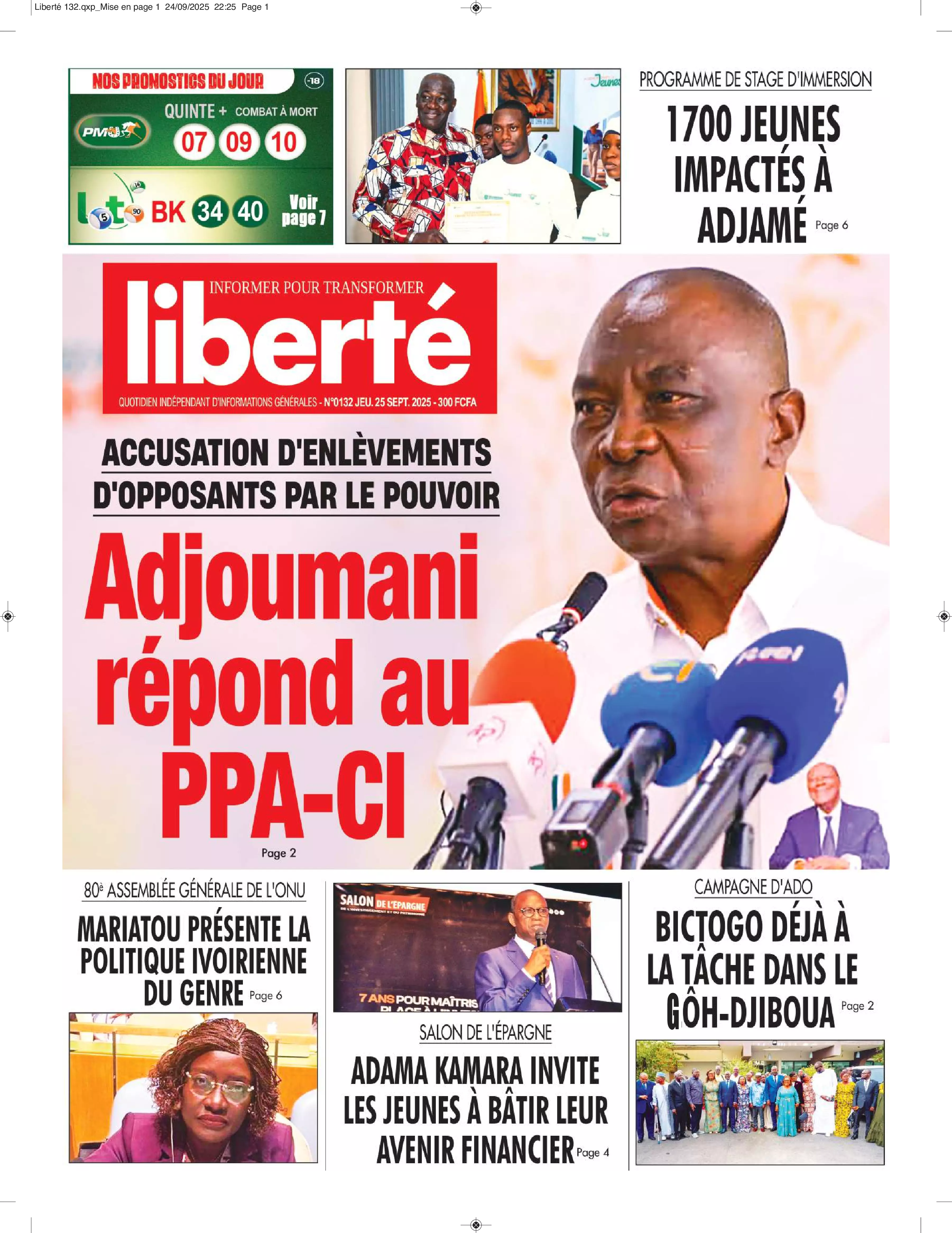 N° 132 - 2025-09-25