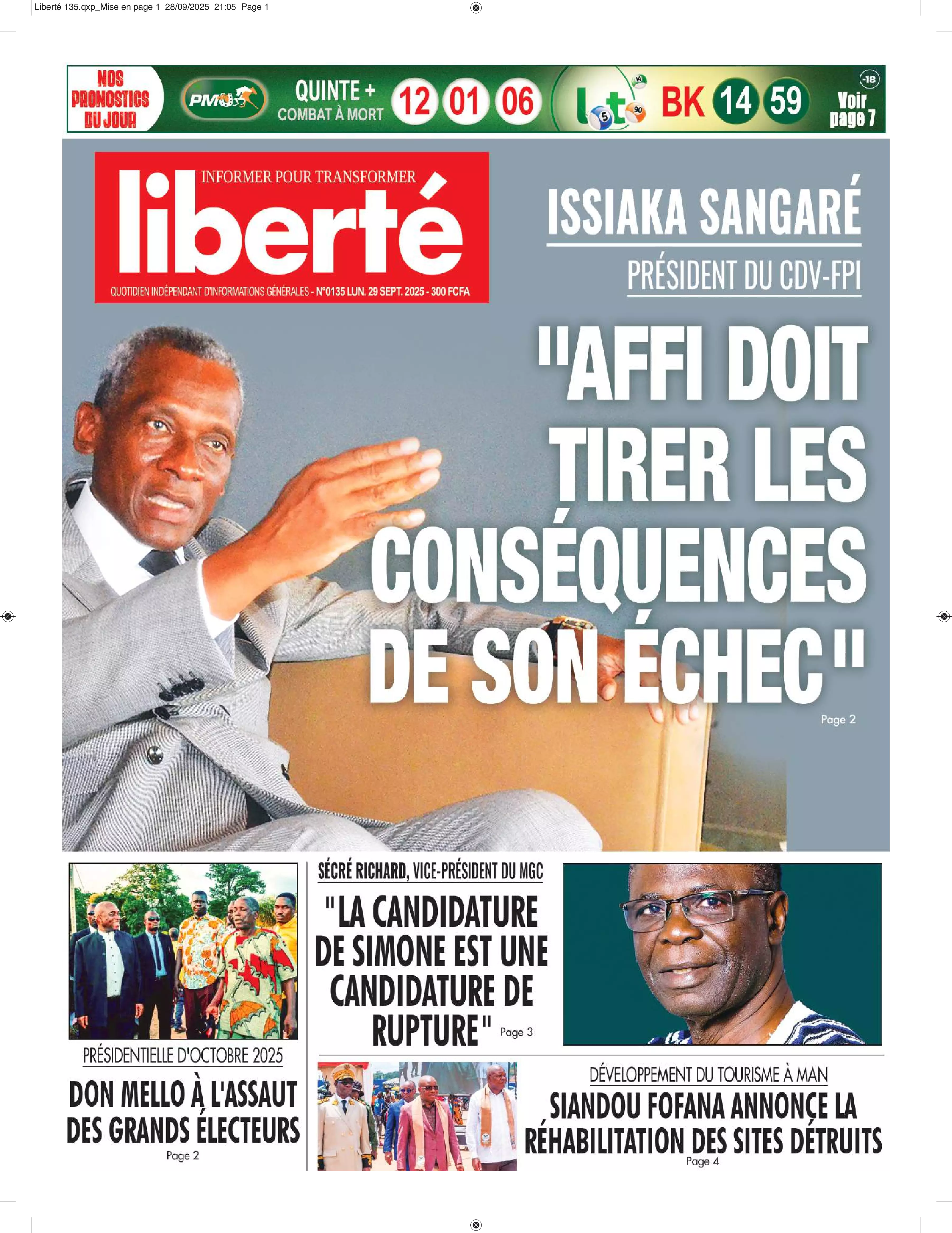 N° 135 - 2025-09-29