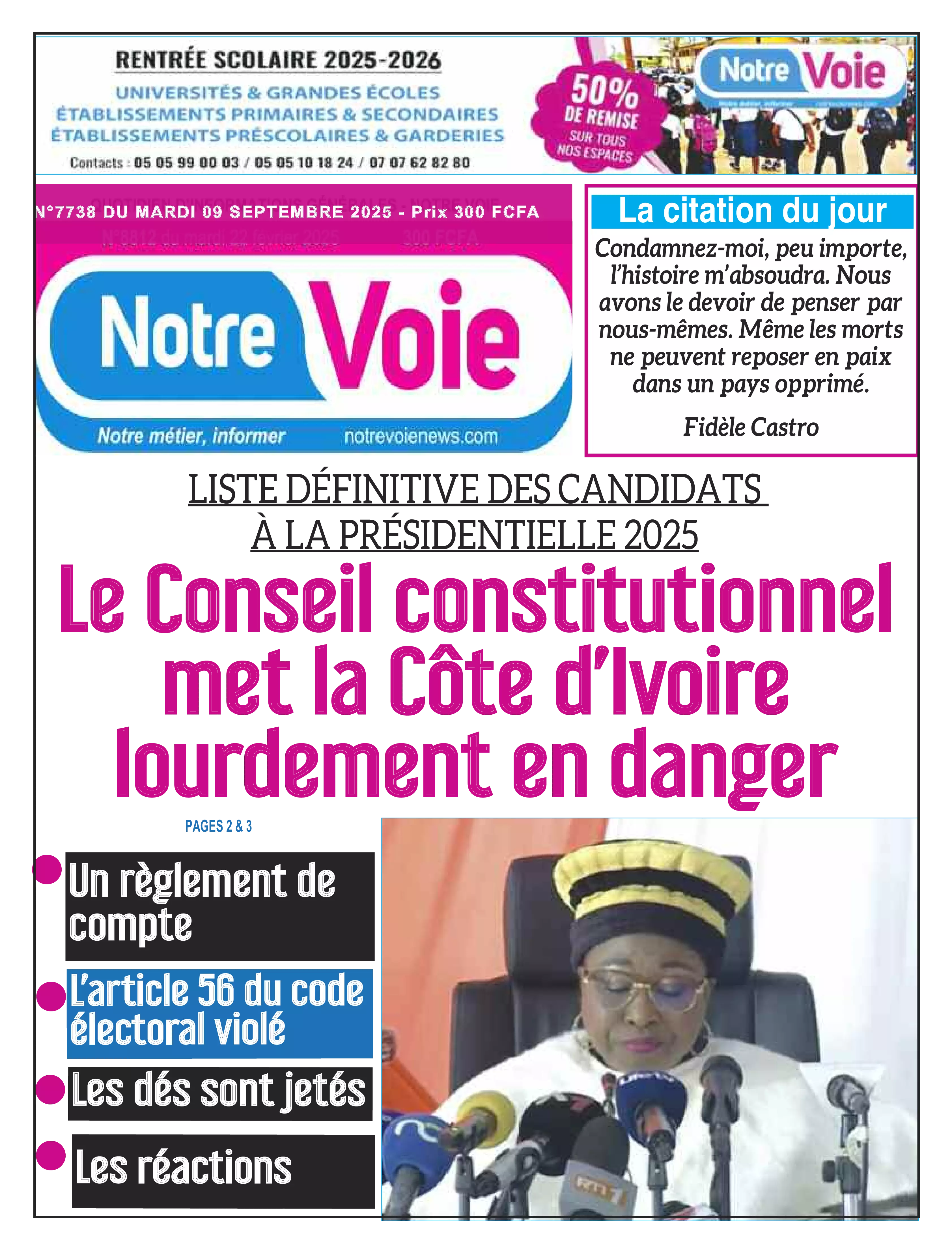 N° 7738 - 2025-09-09