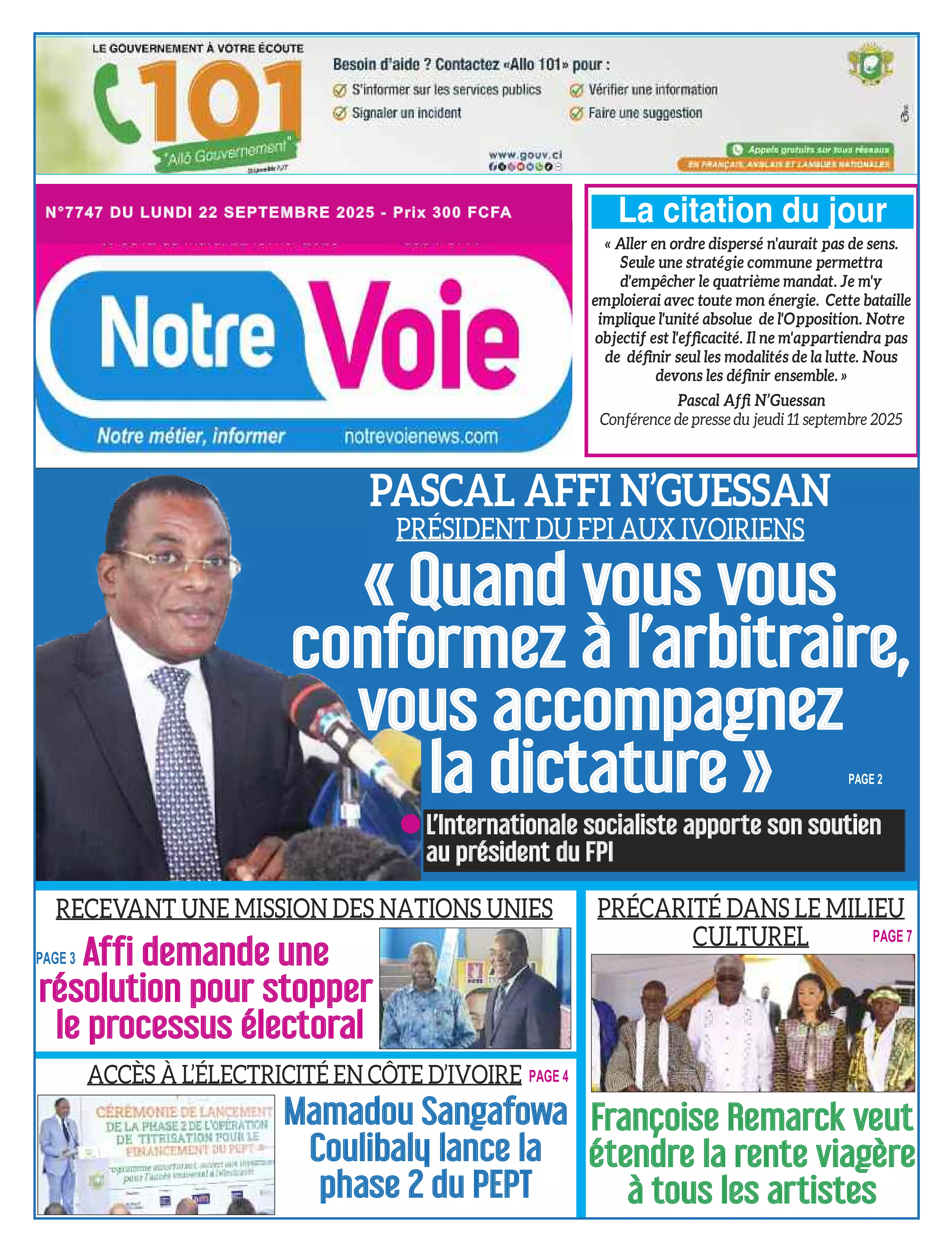 N° 7747 - 2025-09-22