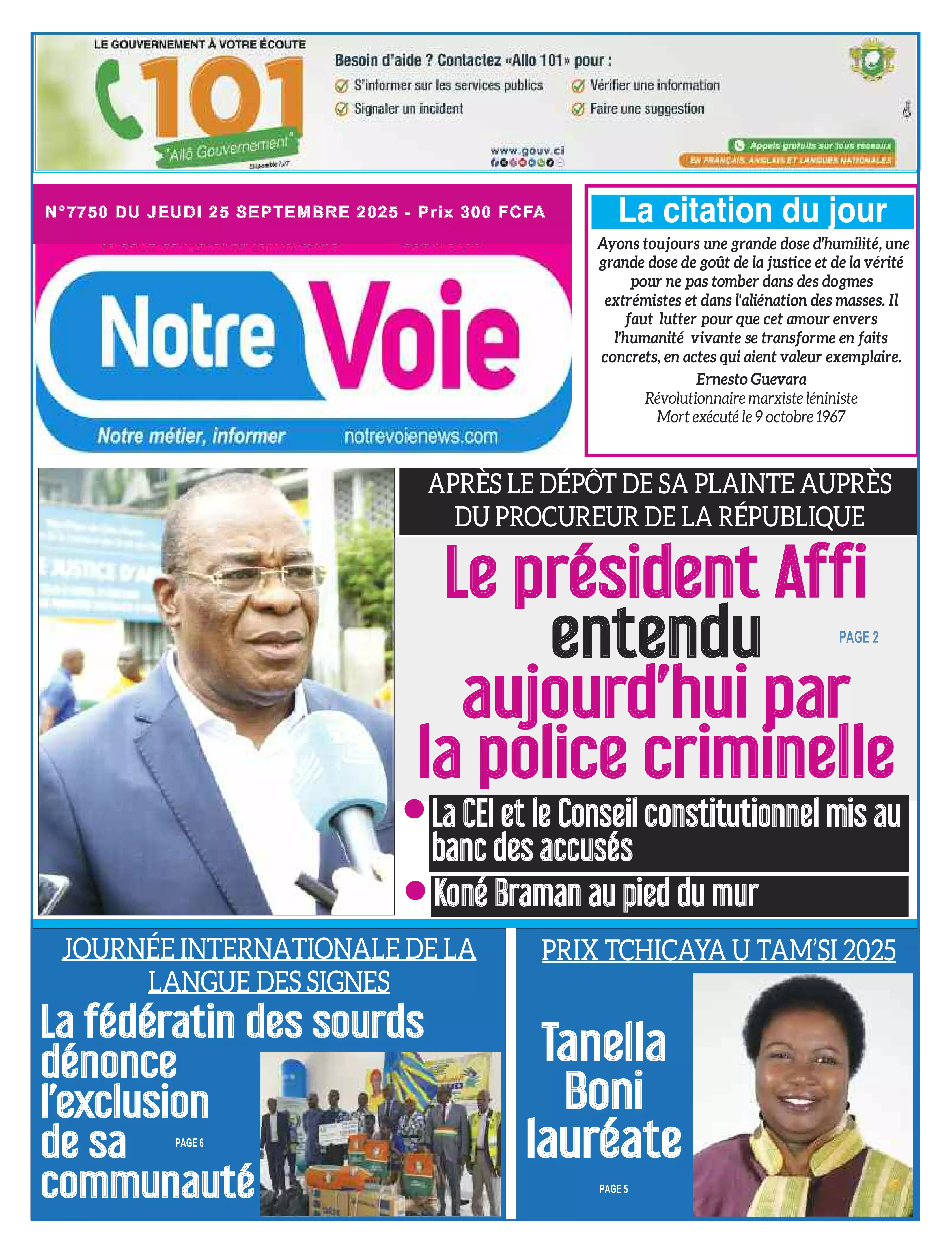 N° 7750 - 2025-09-25