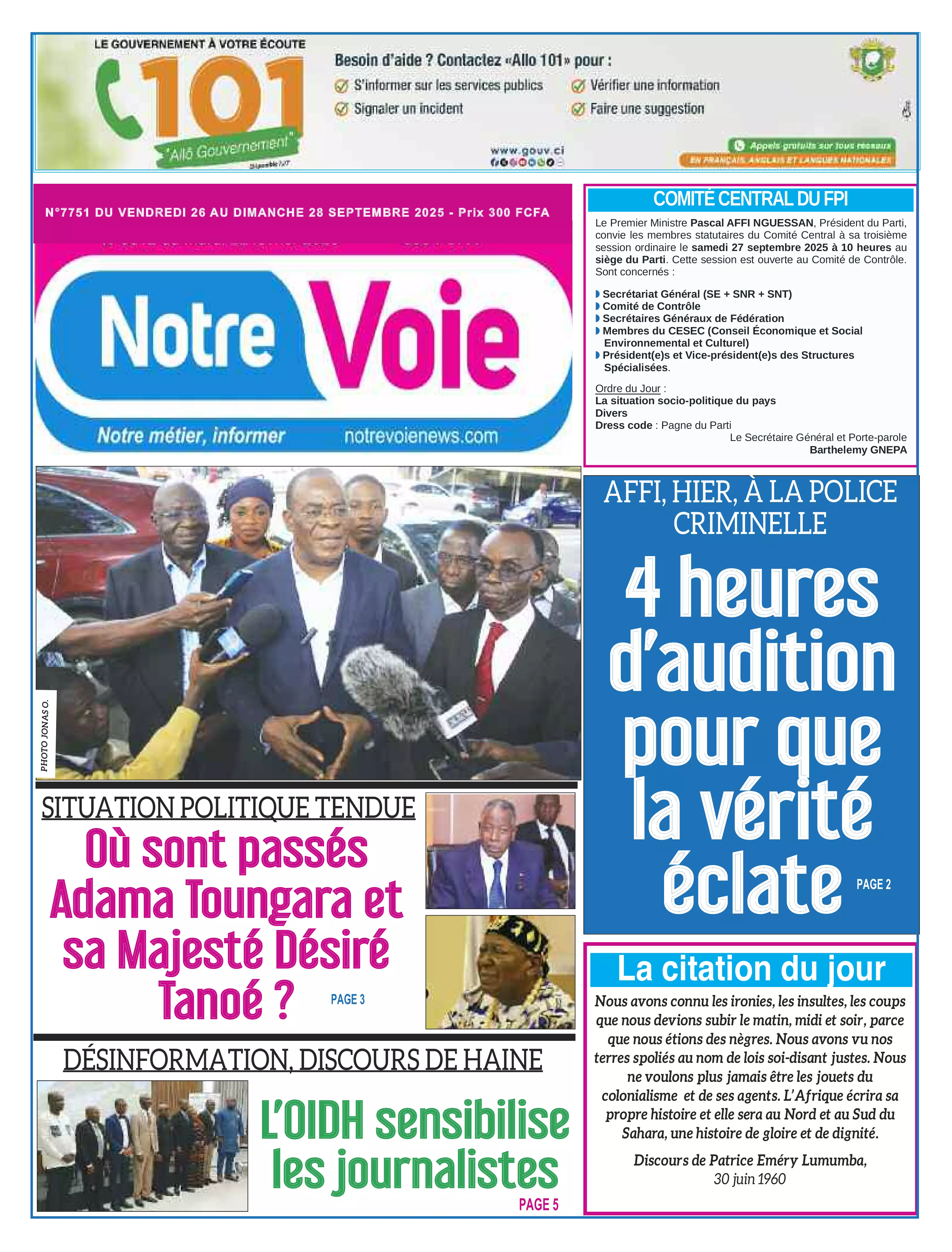 N° 7751 - 2025-09-26