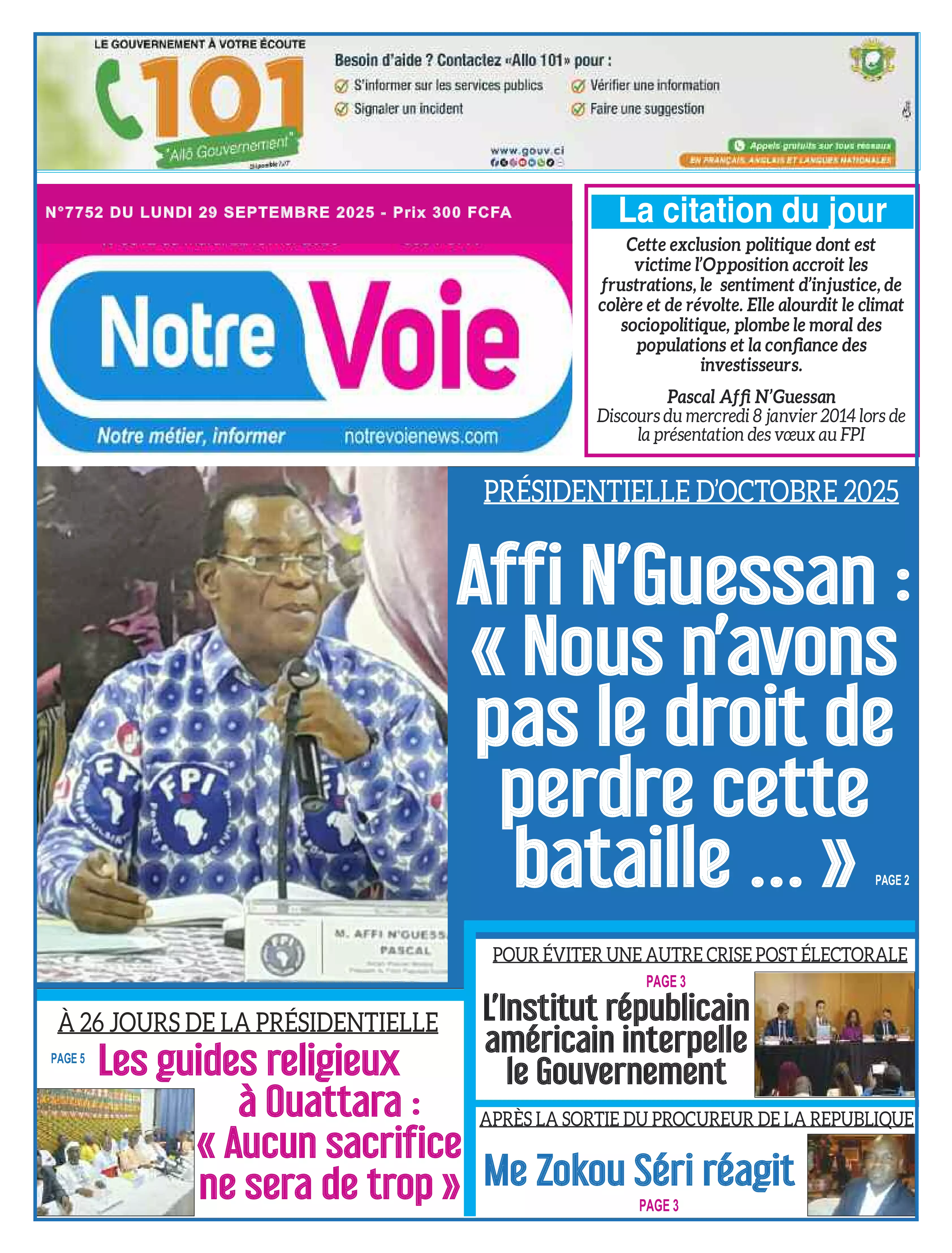 N° 7752 - 2025-09-29