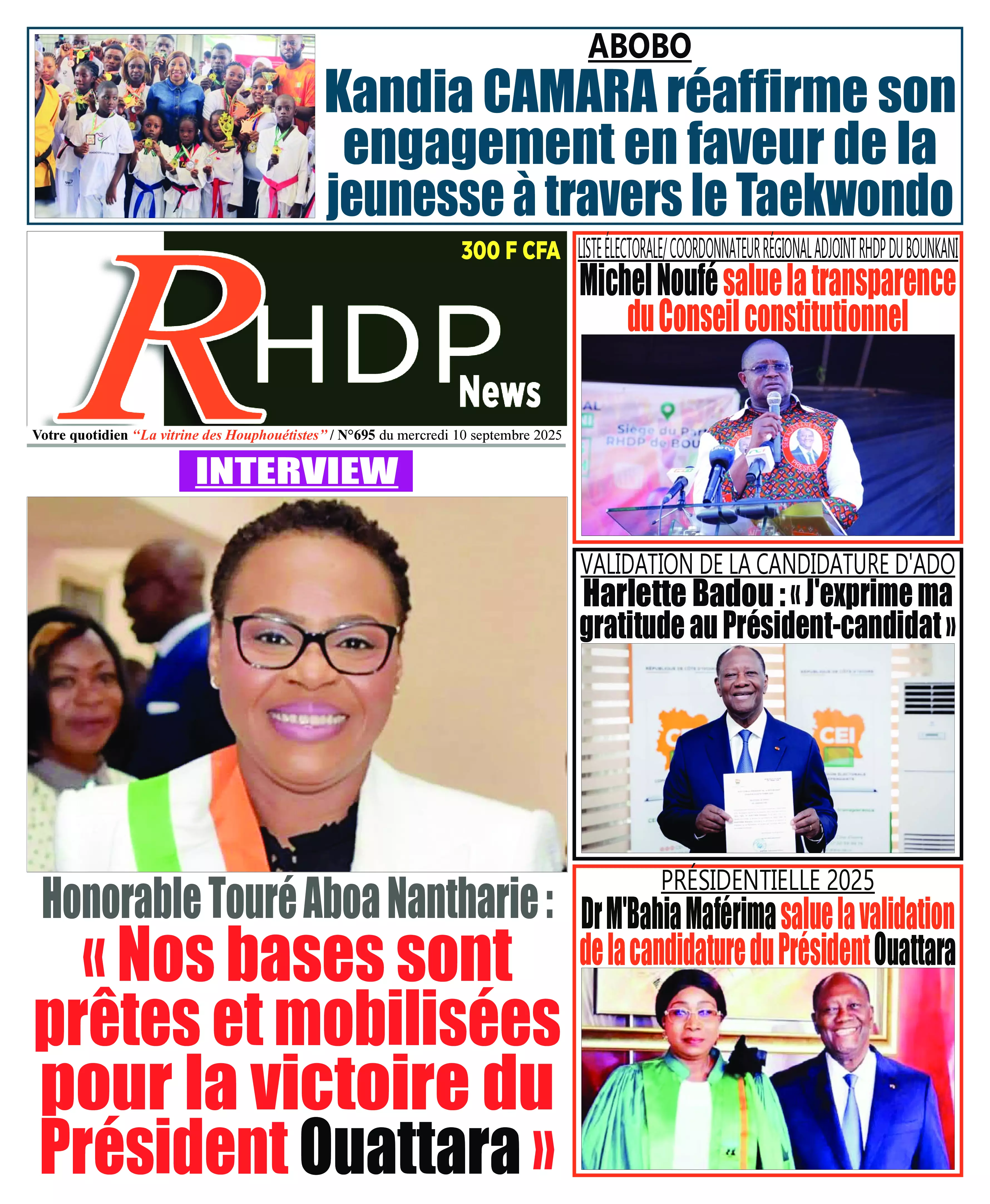 N° 695 - 2025-09-10