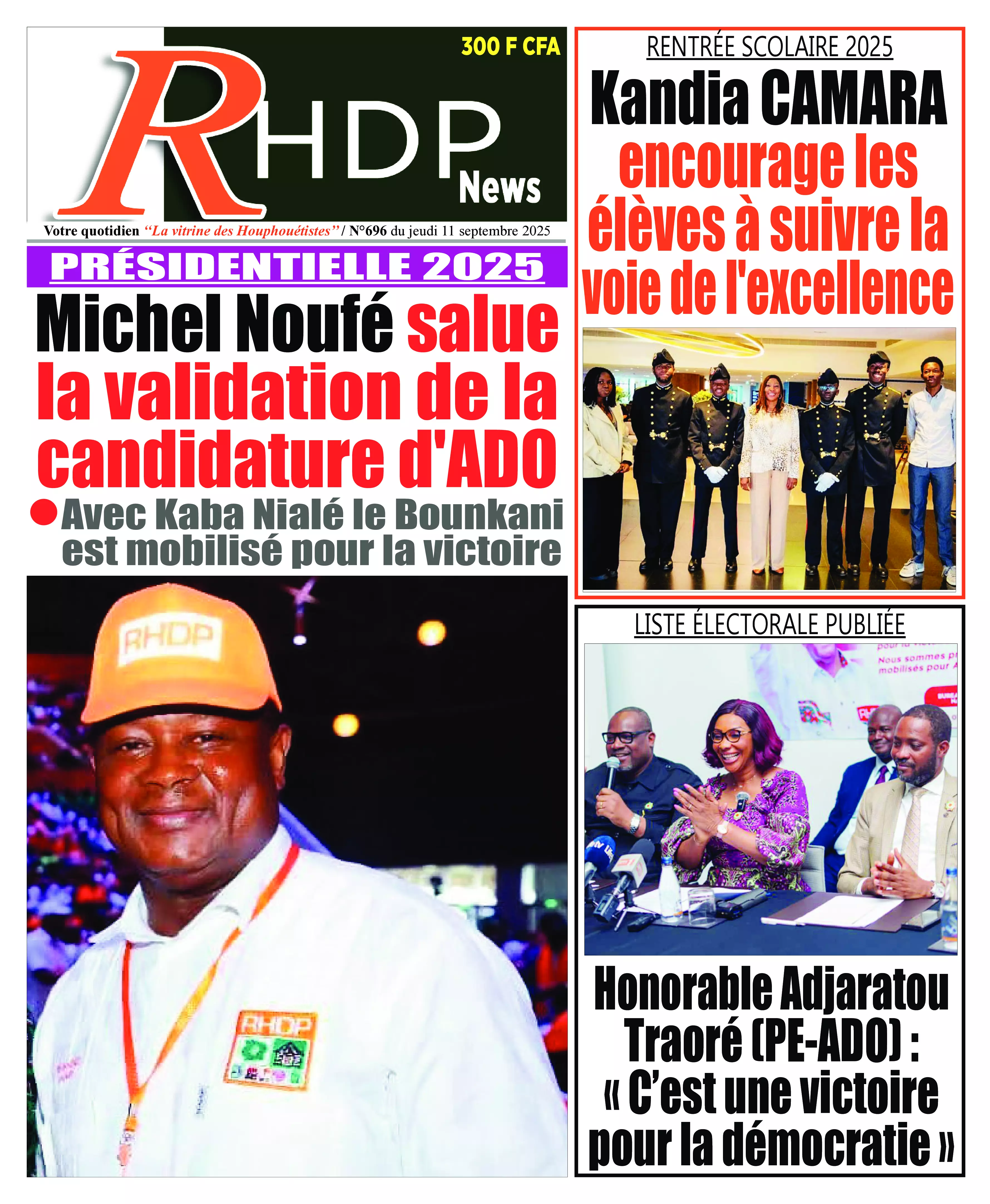 N° 696 - 2025-09-11