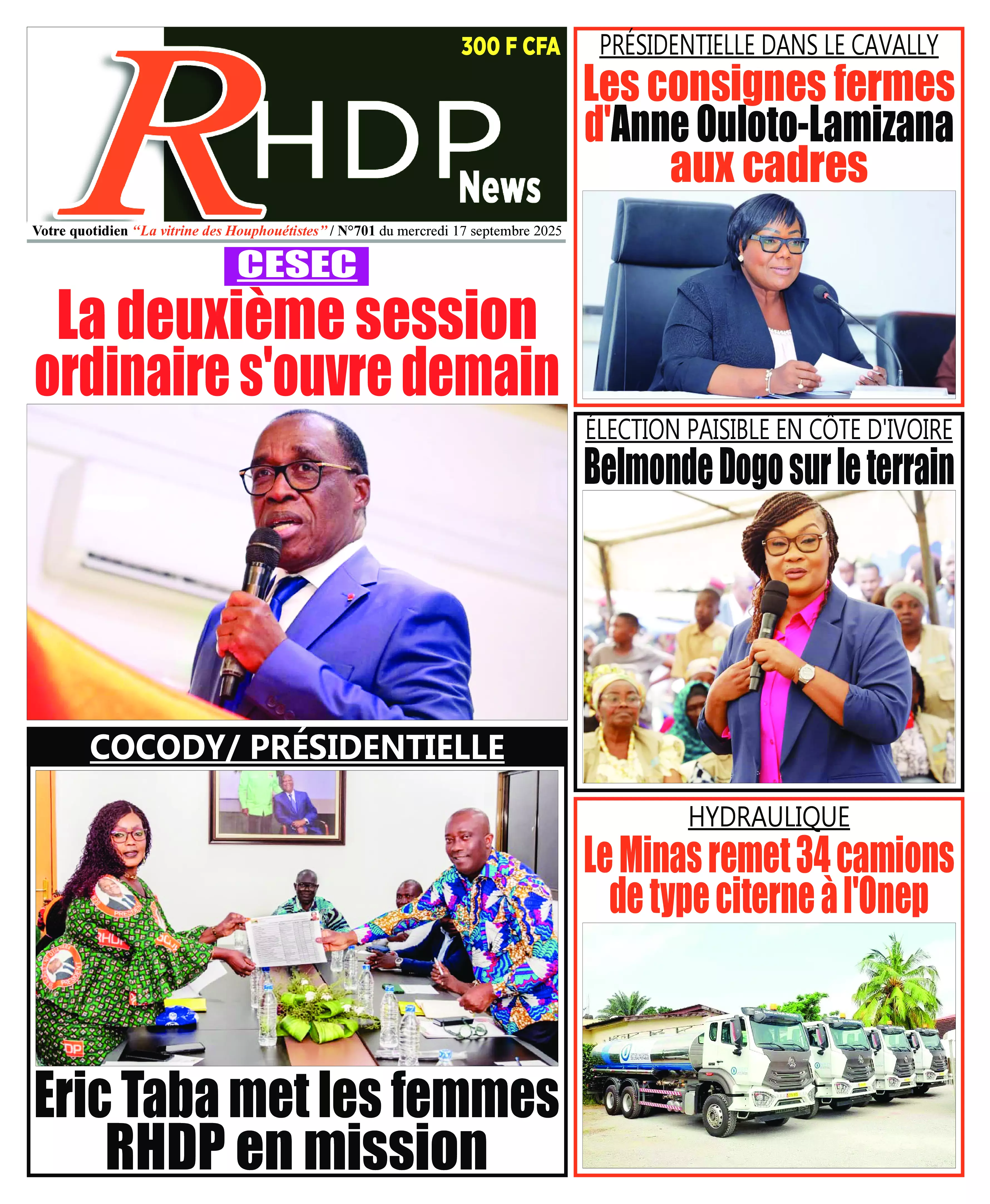 N° 701 - 2025-09-17