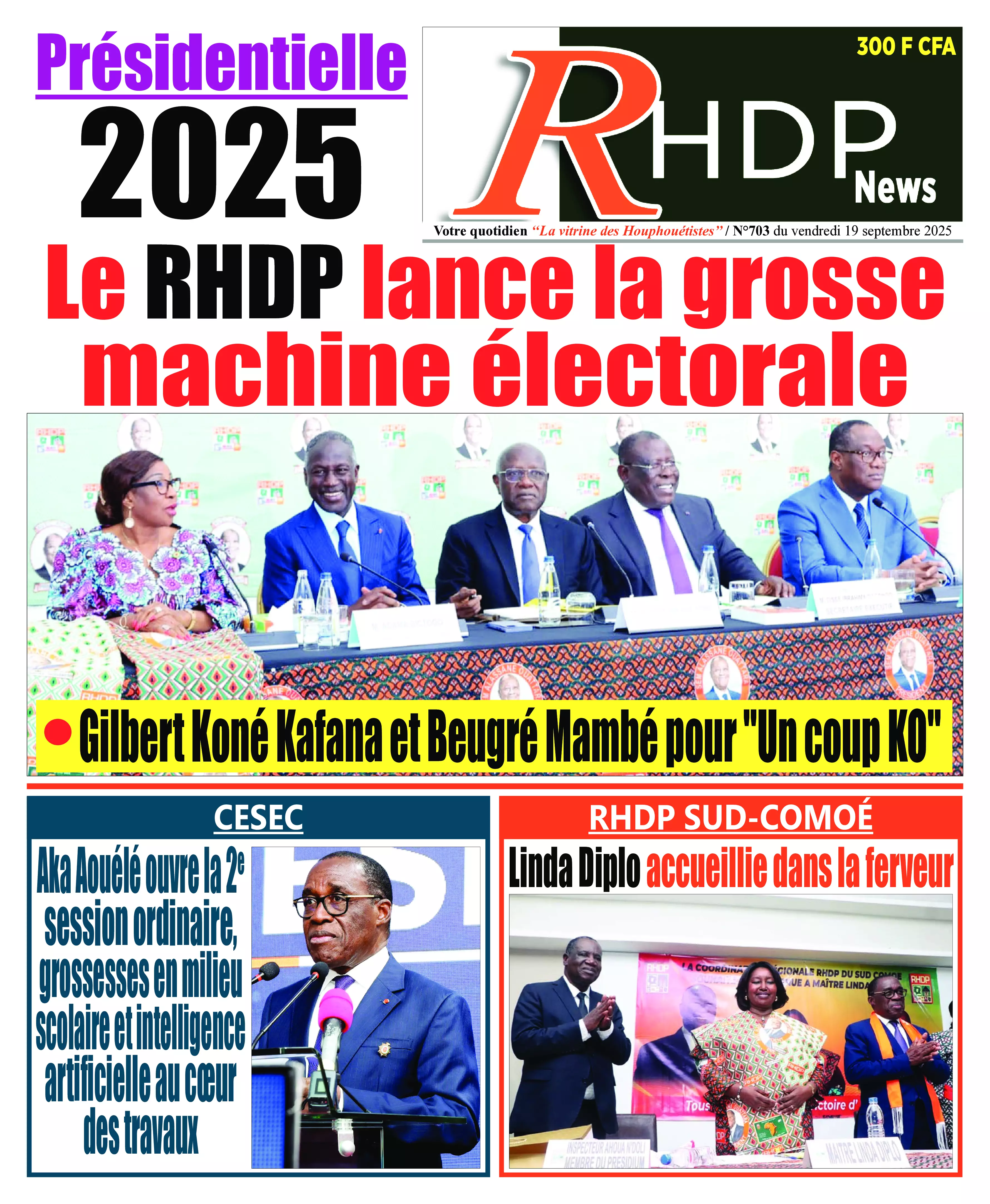 N° 703 - 2025-09-19