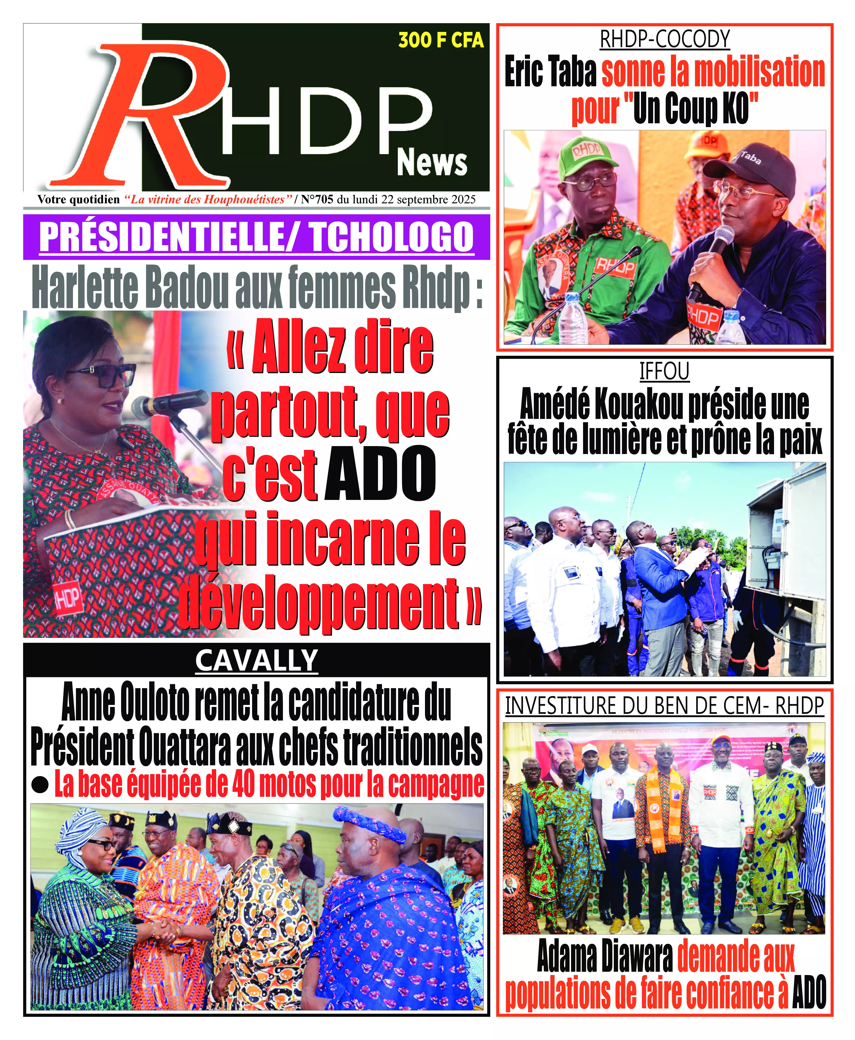 N° 705 - 2025-09-22