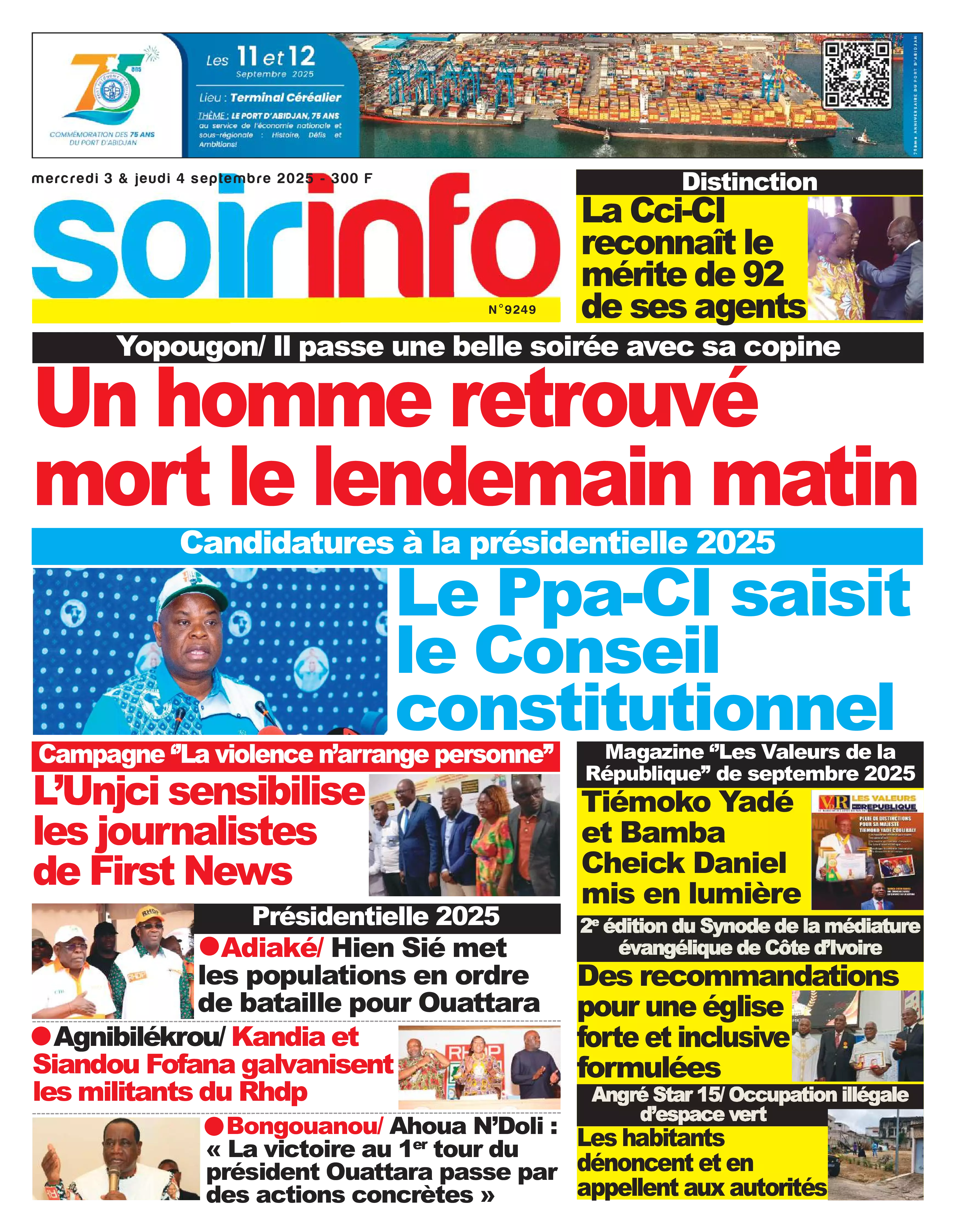 N° 9249 - 2025-09-03