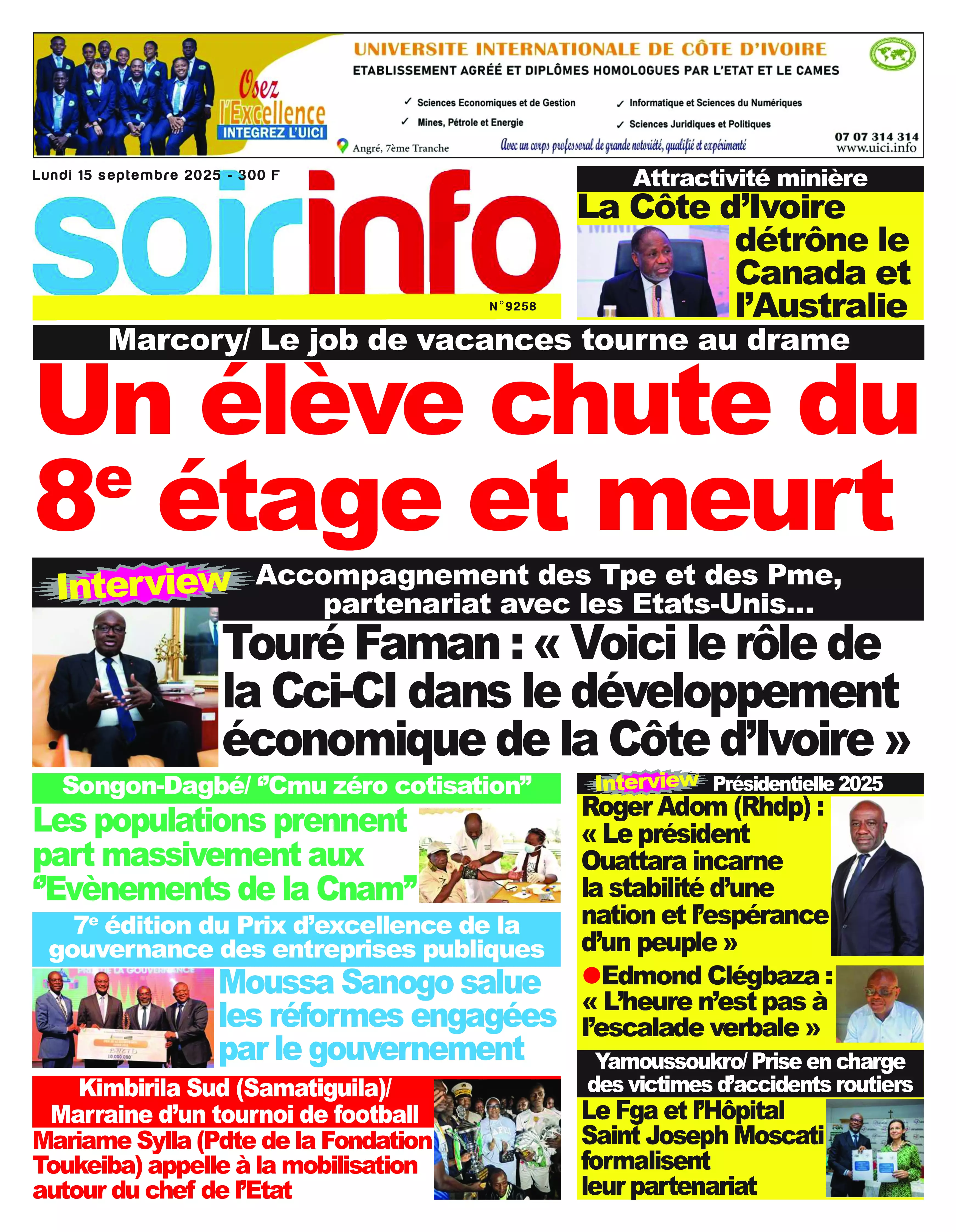 N° 9258 - 2025-09-15