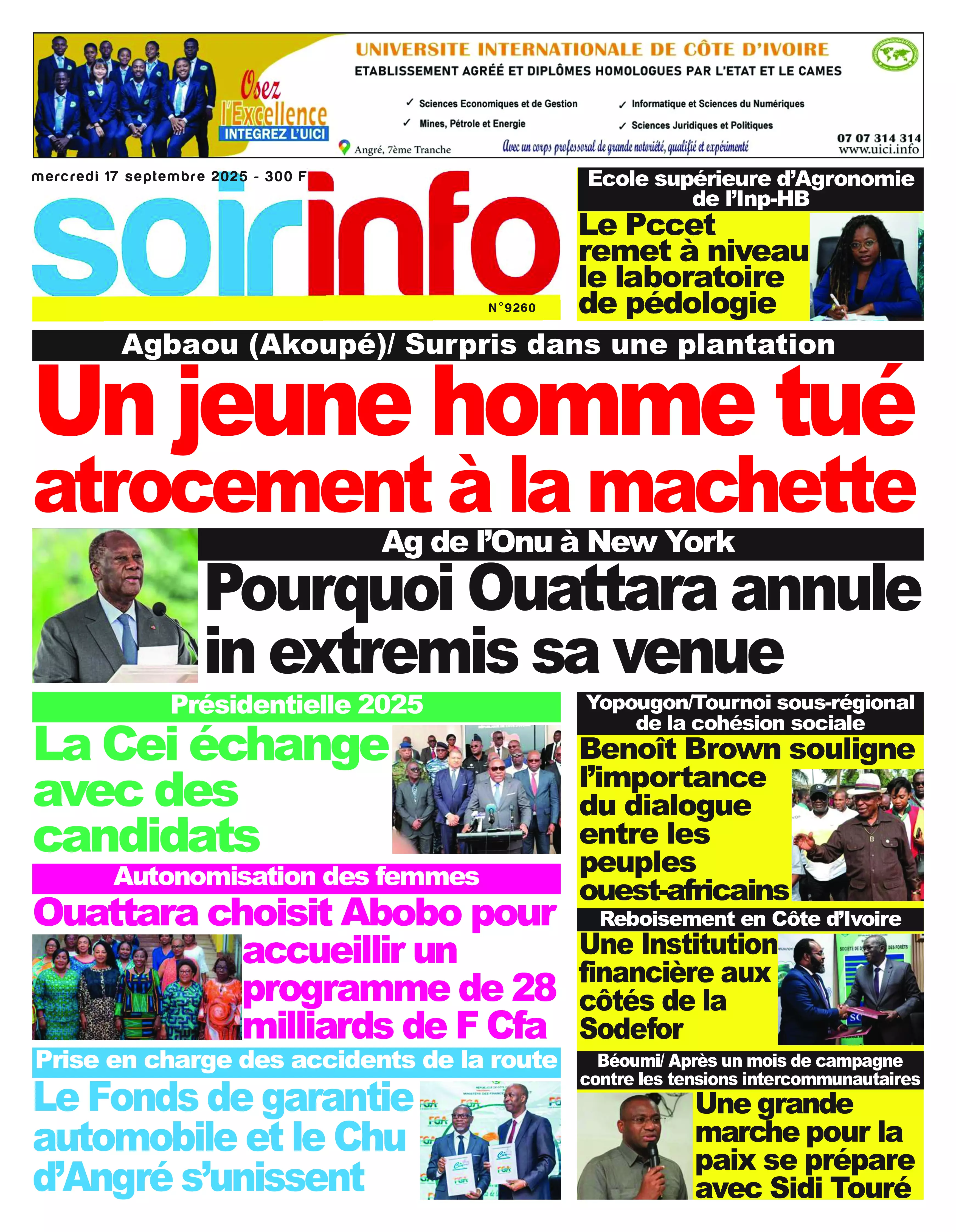 N° 9260 - 2025-09-17