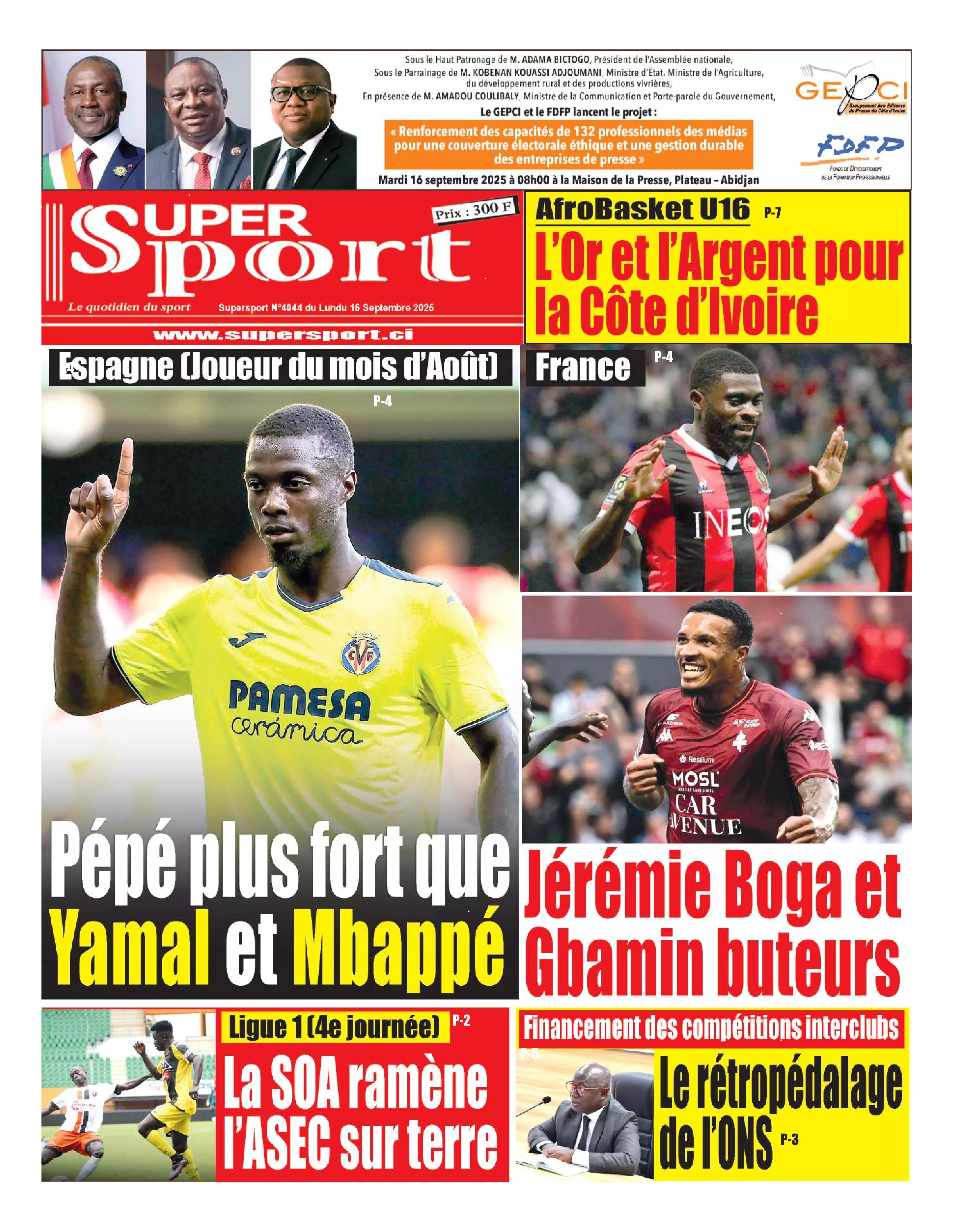 N° 4044 - 2025-09-15