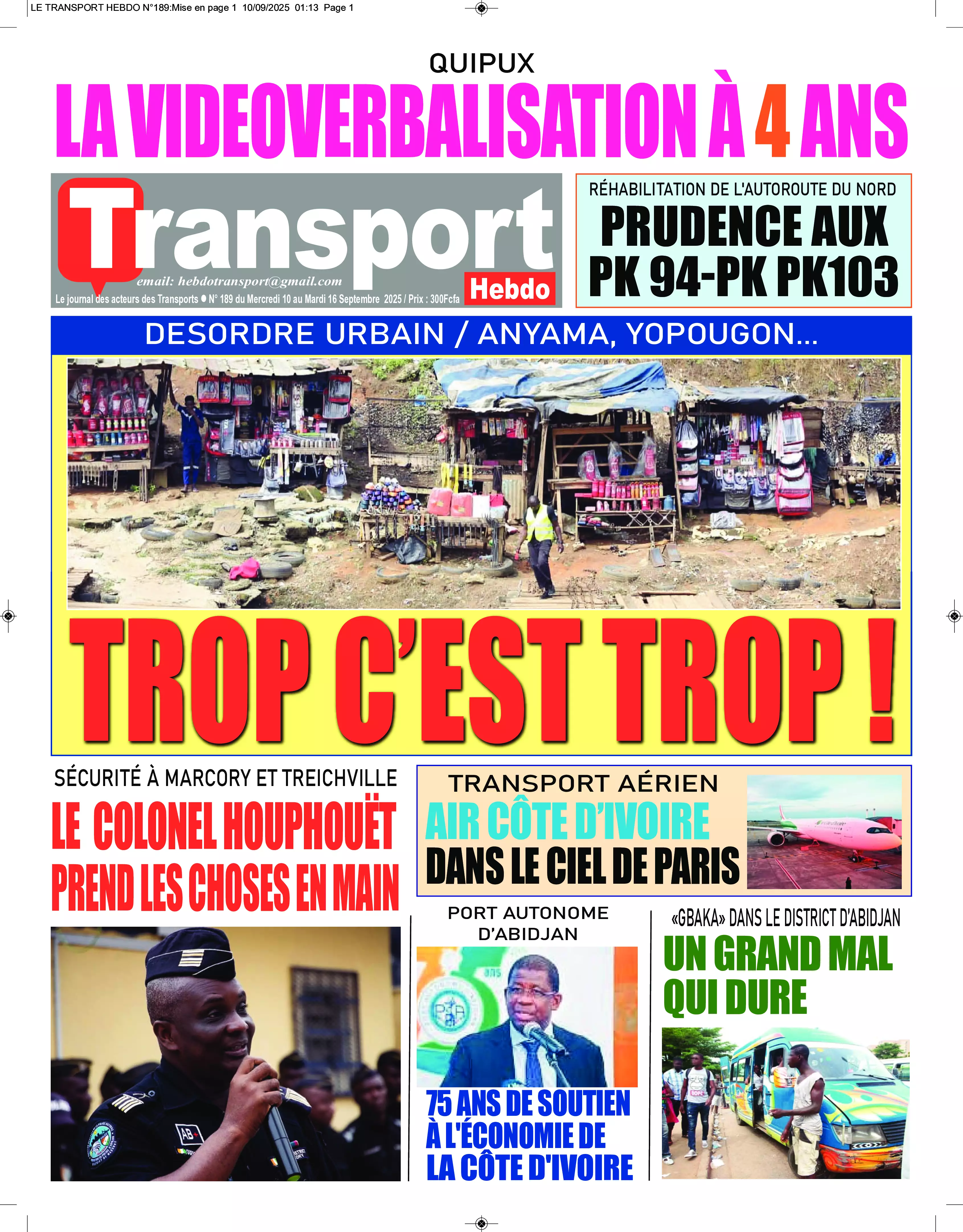 N° 189 - 2025-09-10