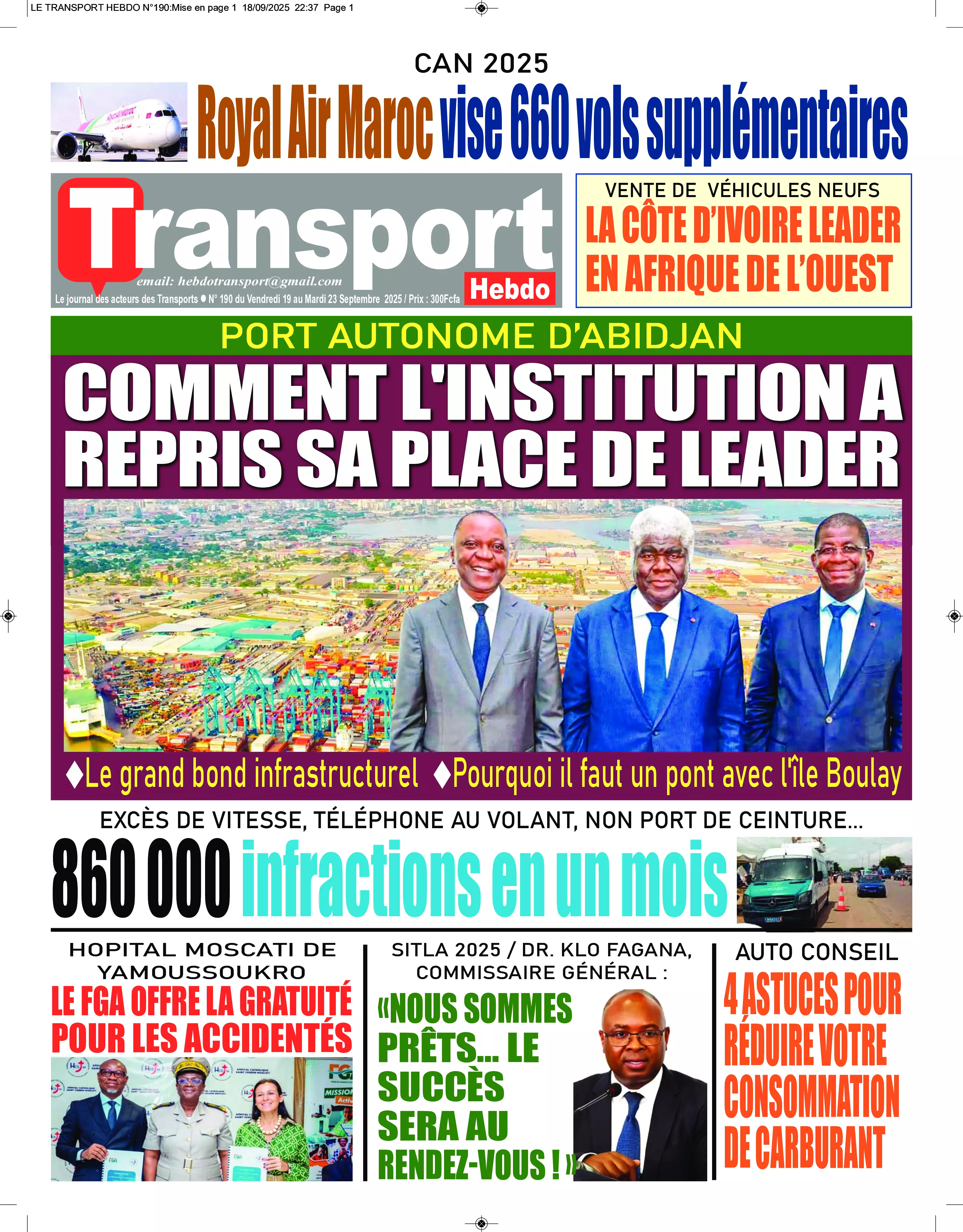 N° 190 - 2025-09-19
