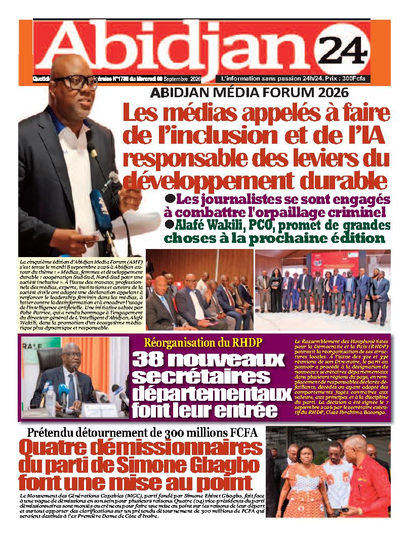 ABIDJAN 24 N° 1788