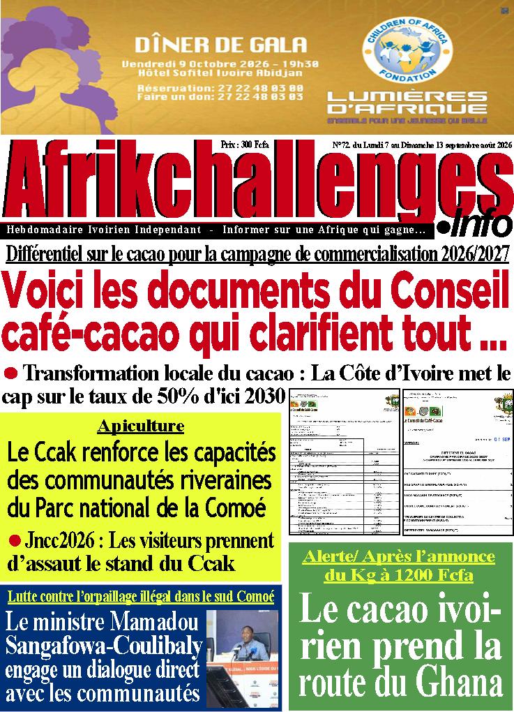 AFRIKCHALLENGES N° 72