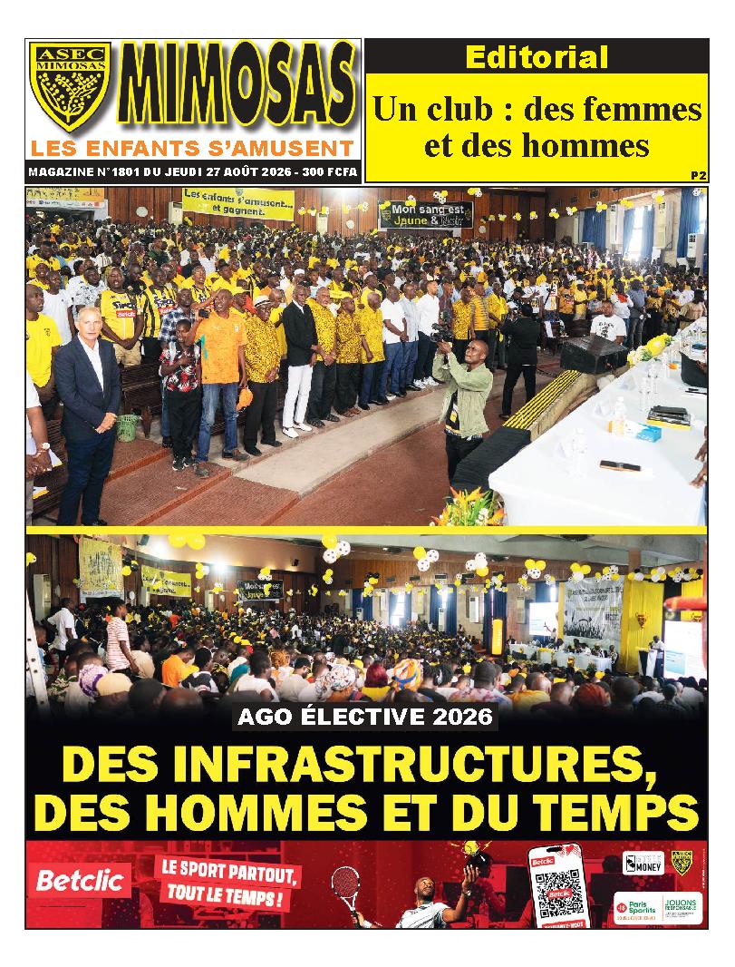 ASEC MIMOSAS N° 1802