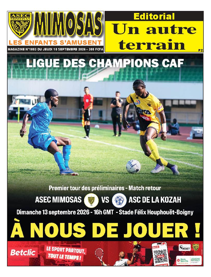 ASEC MIMOSAS N° 1803