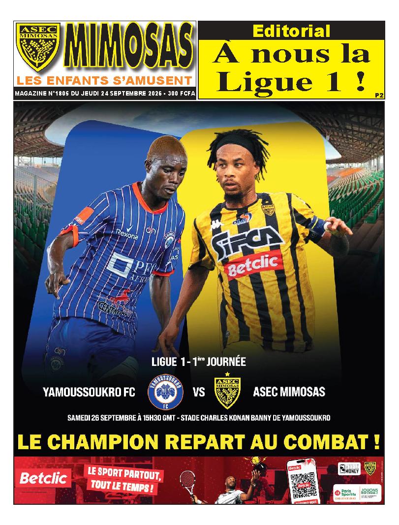 ASEC MIMOSAS N° 1805