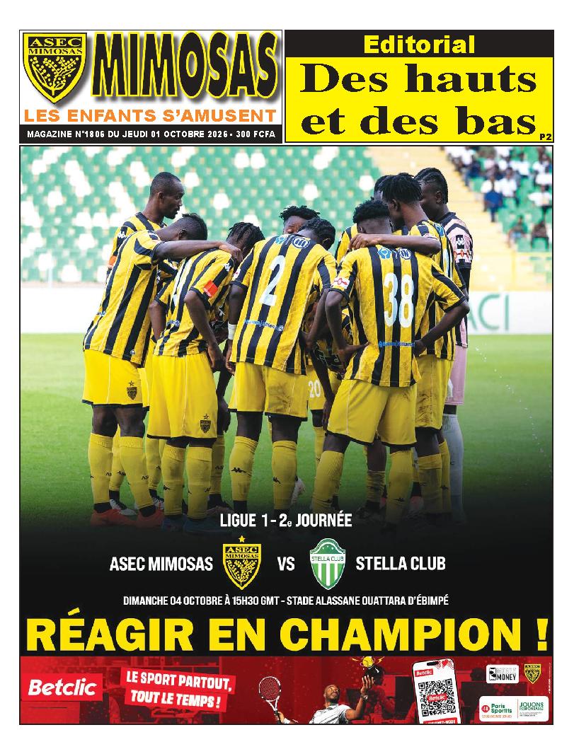 ASEC MIMOSAS N° 1806