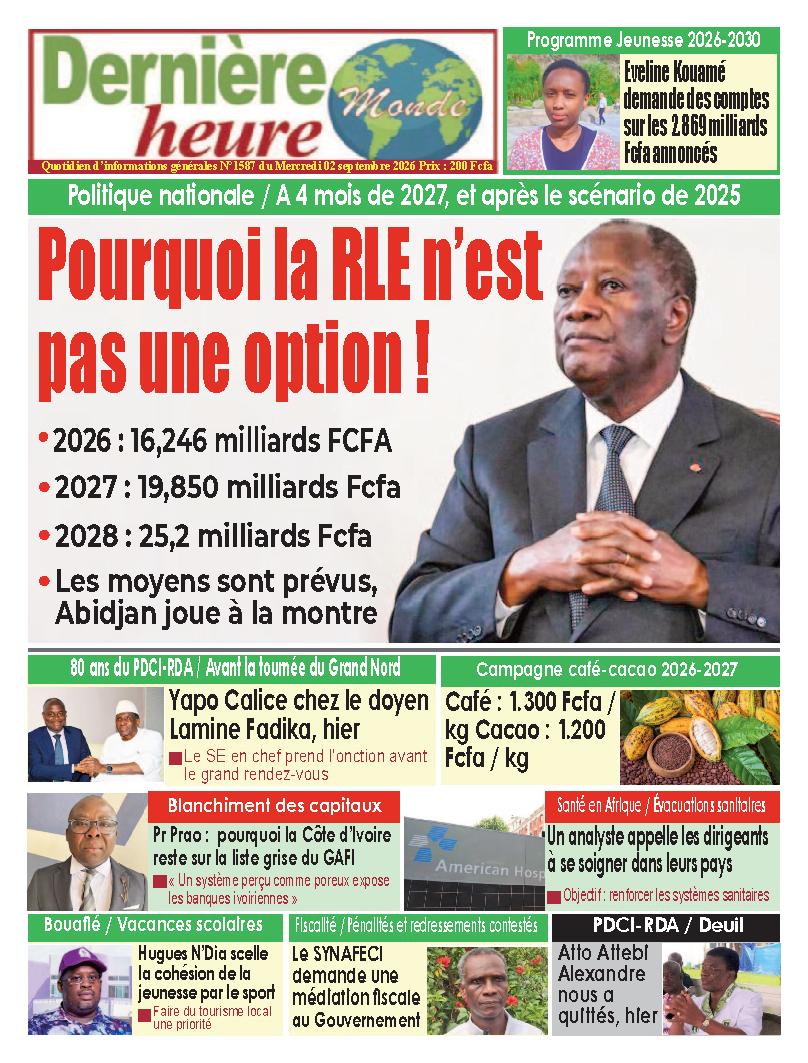 DERNIERE HEURE N° 1587